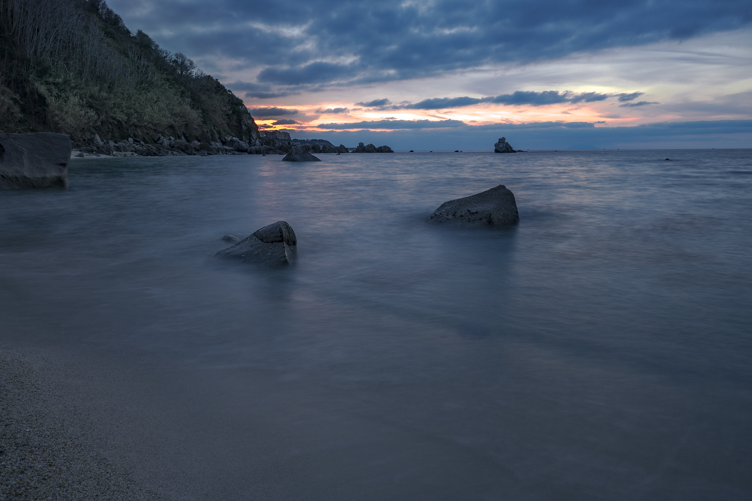 Parghelia, beach Michelino