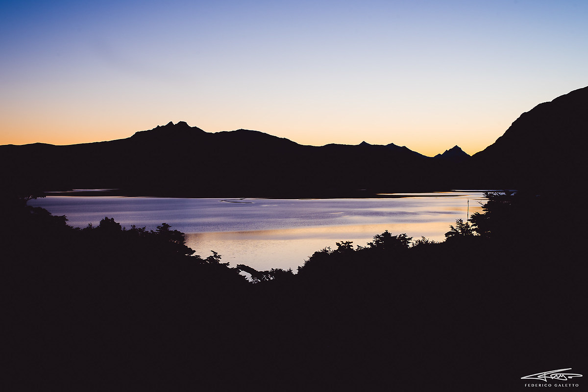 Tramonto sul lago - W Trekking - Torres del Paine