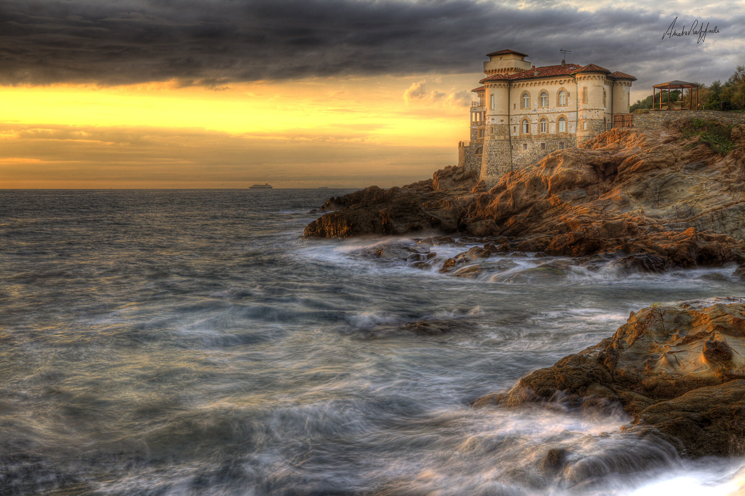 Coast Etrusci (Livorno) Castle of the mug