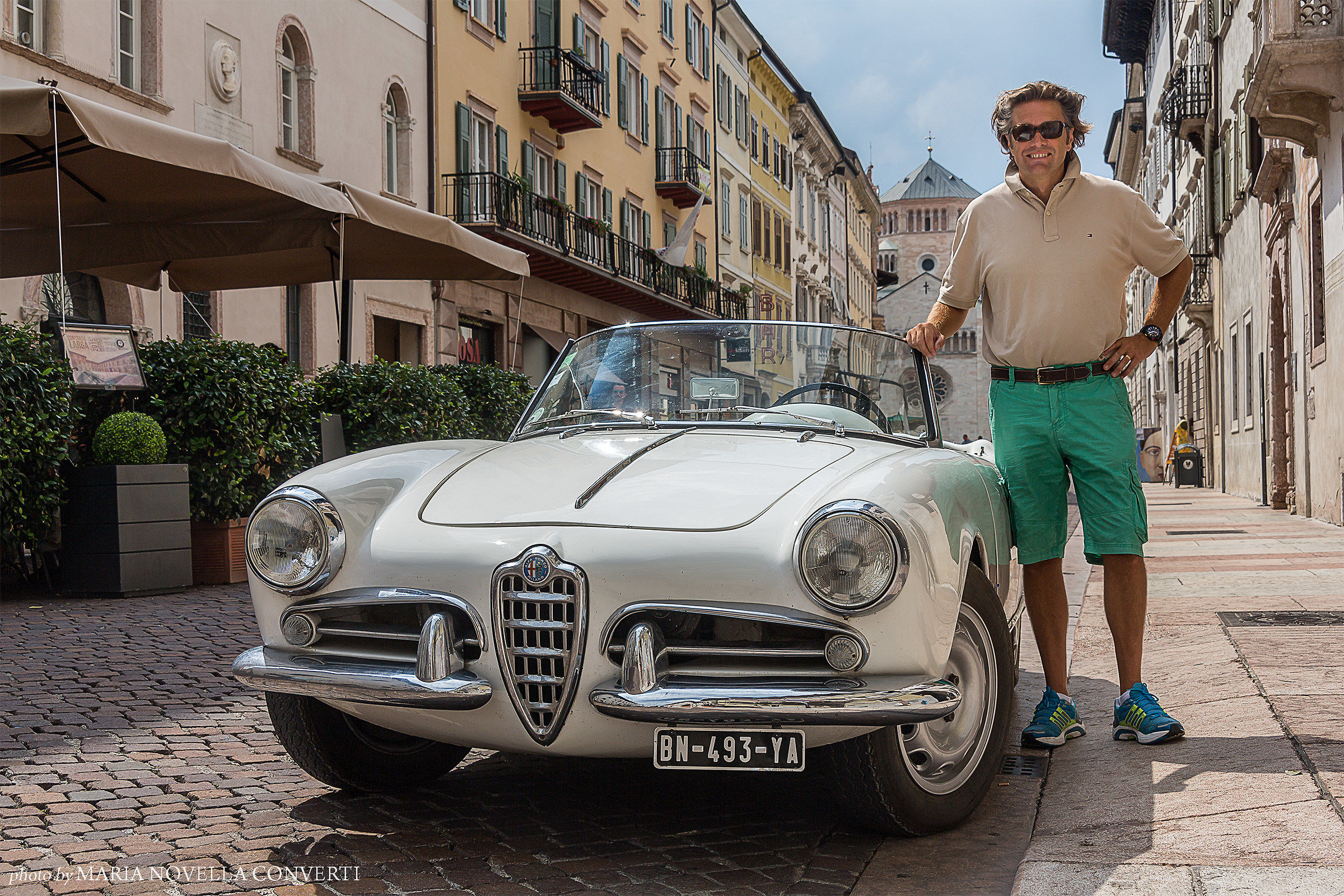 Alfa Romeo and owner