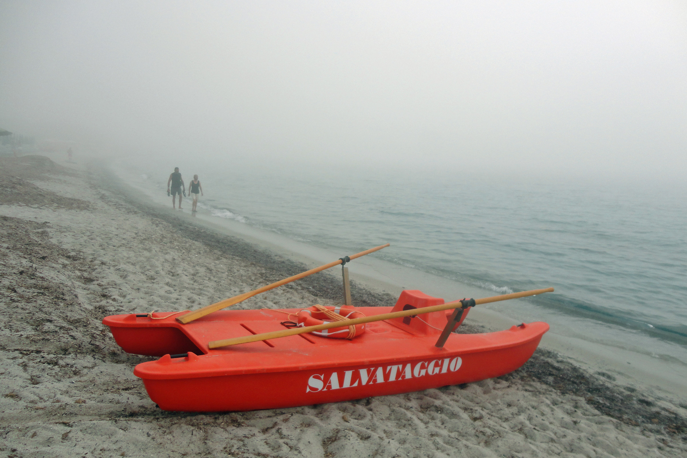 This morning fell fog