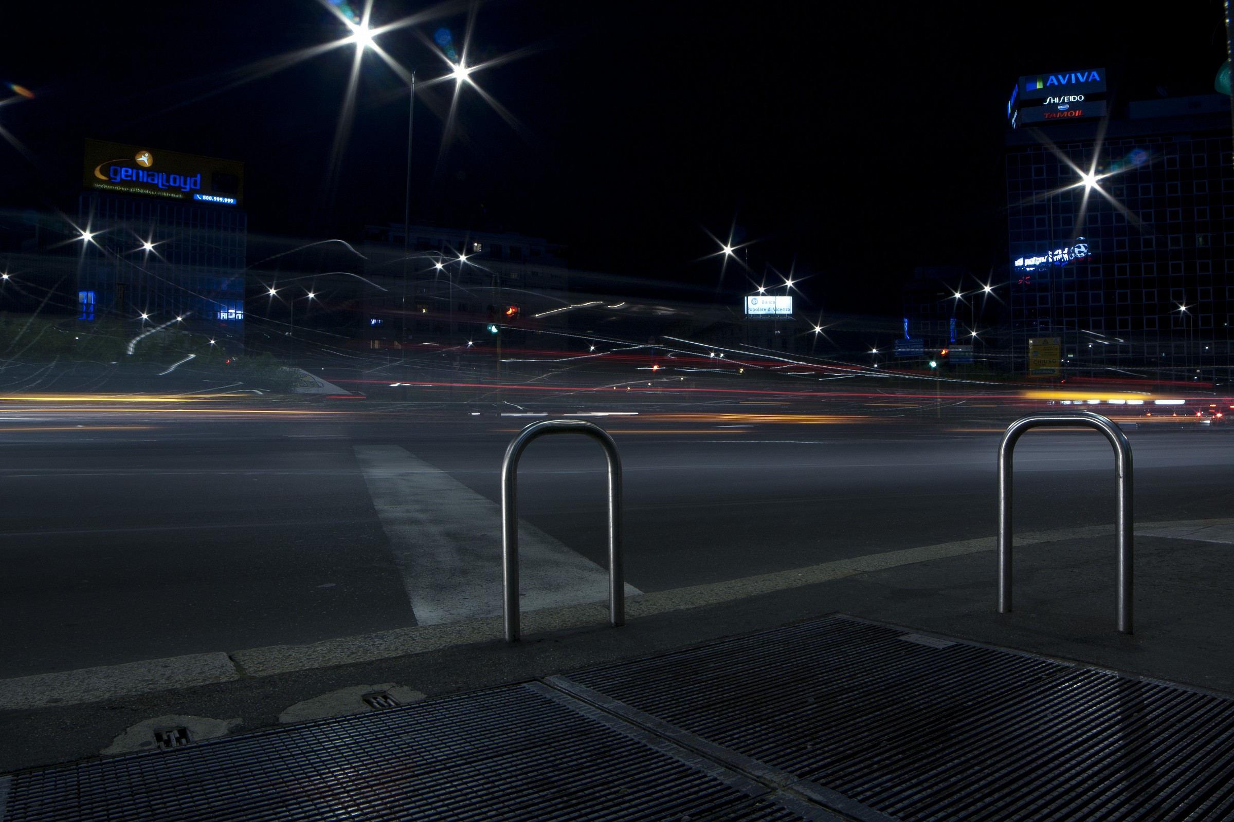 waiting for crossing