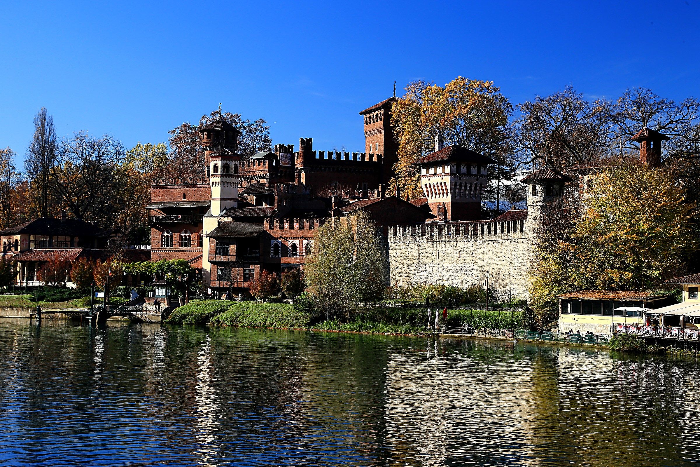 The castle and the medieval town, Turin