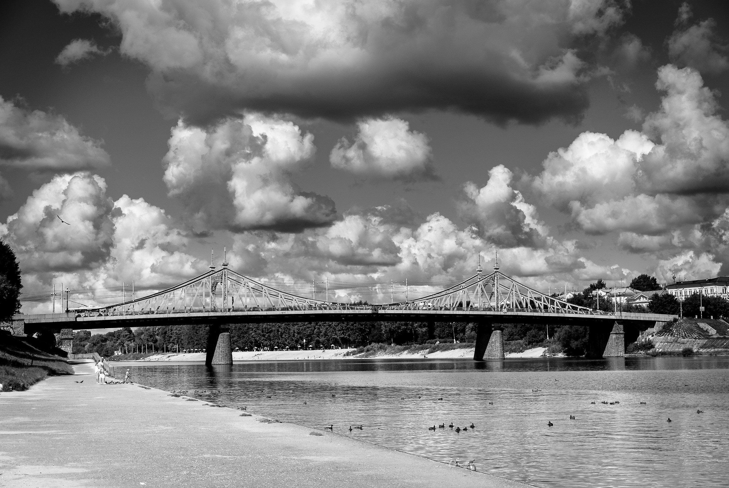 Tver, punte sul fiume Volga