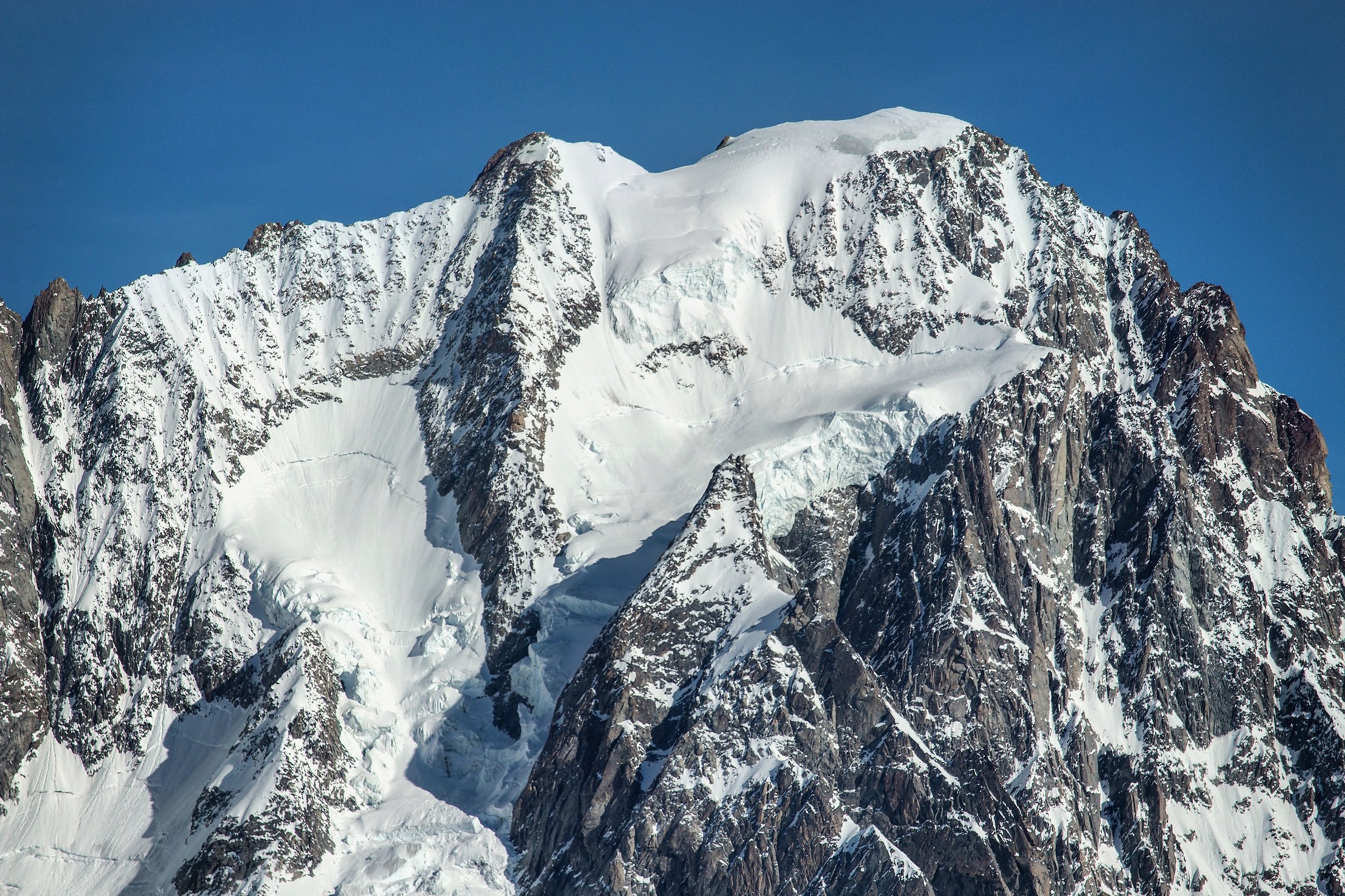 Grandes Jorasses, versante sud