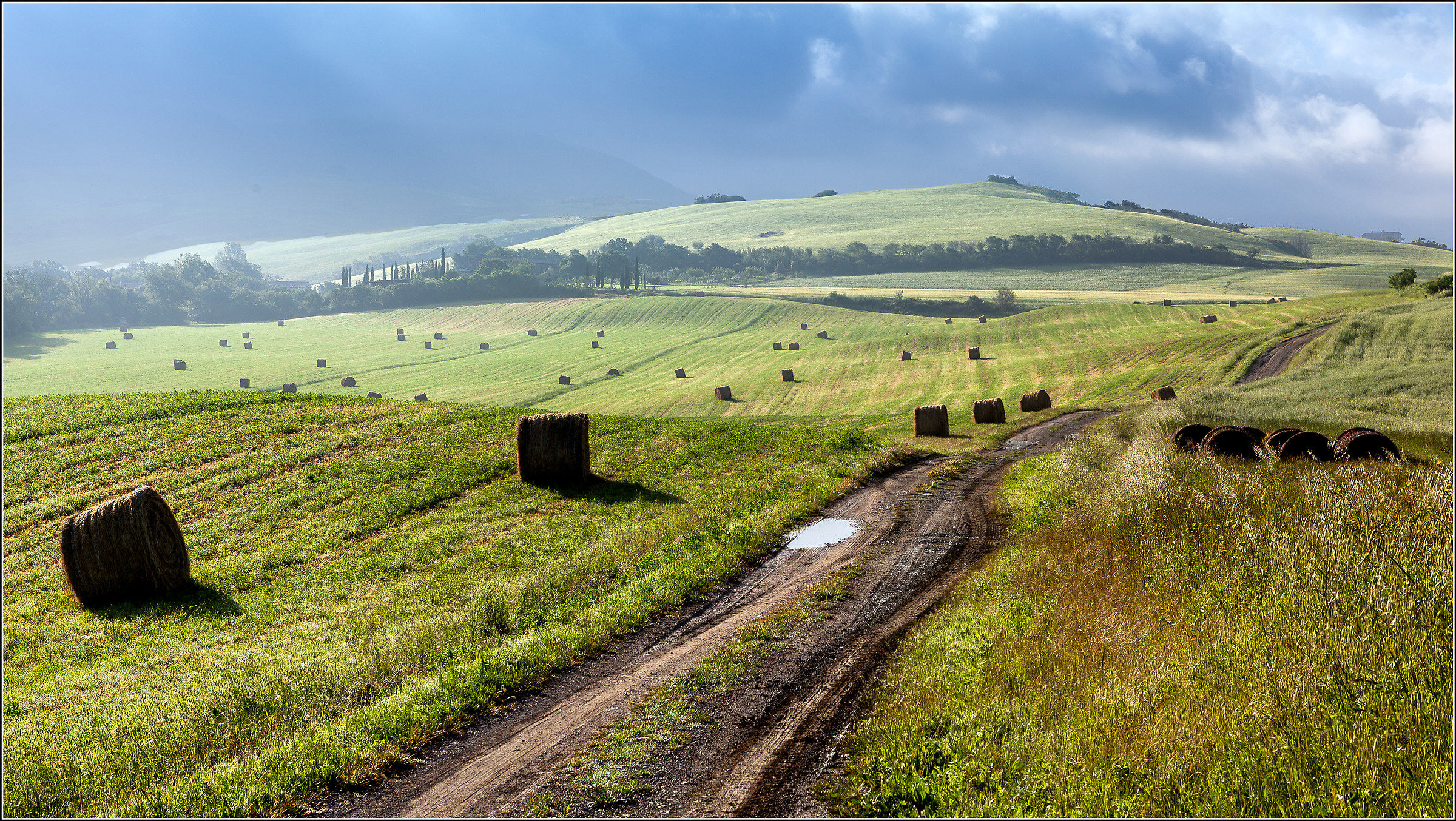 Per i campi in cerca di Motepulciano...