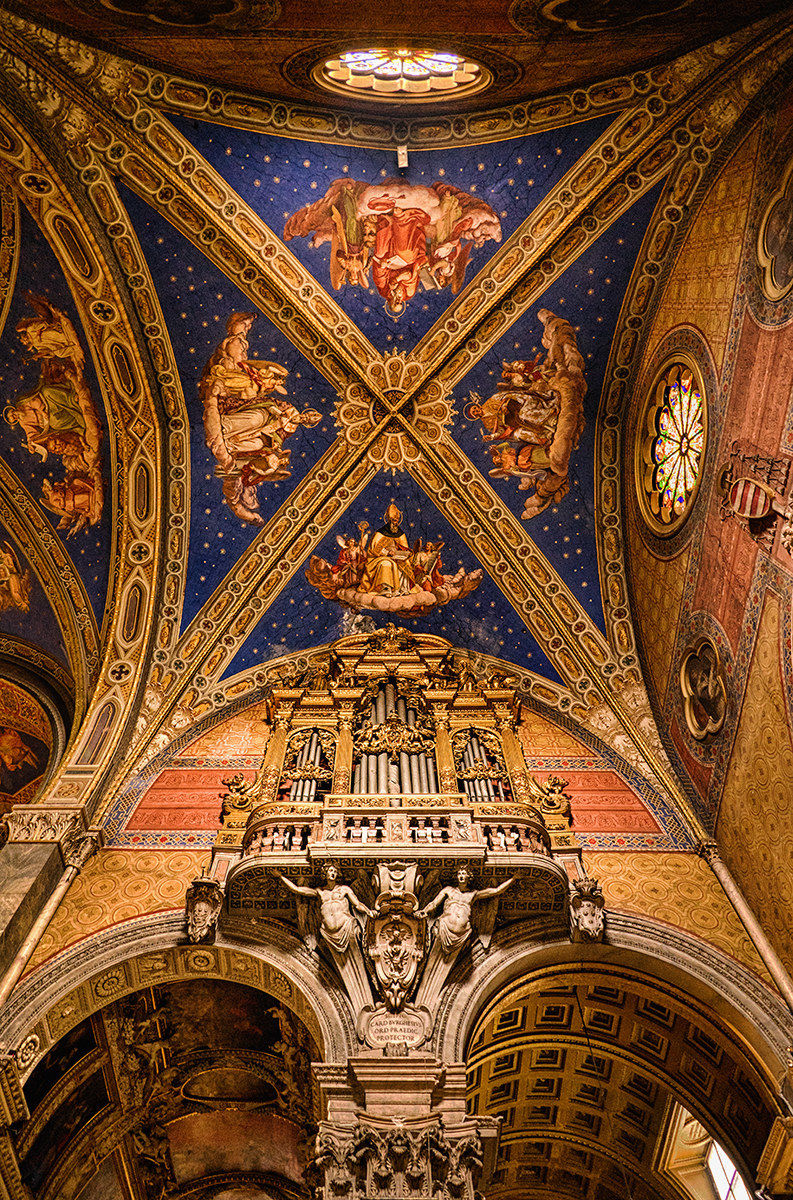 Organo a canne in Santa Maria sopra Minerva