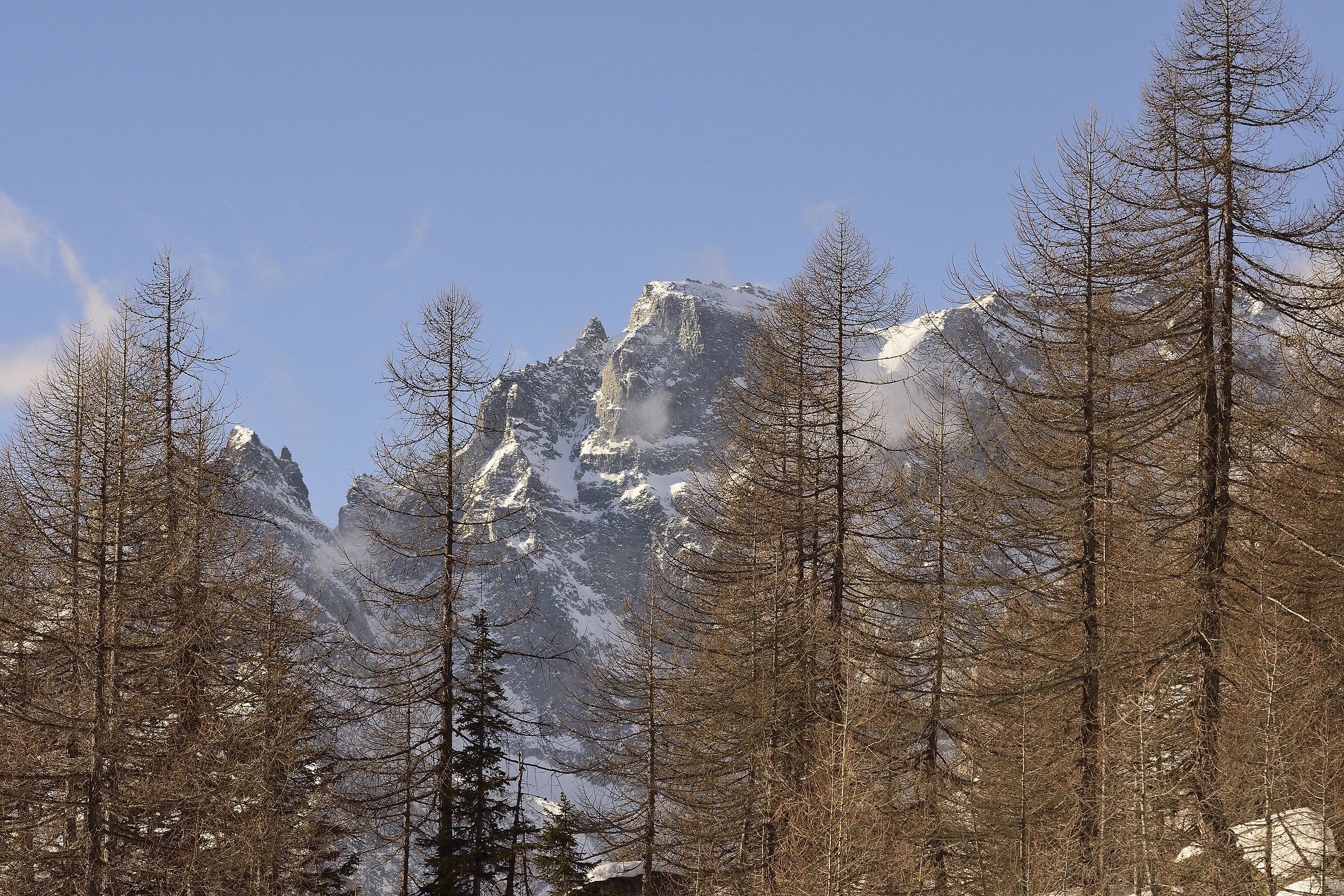 The clouds are breaking