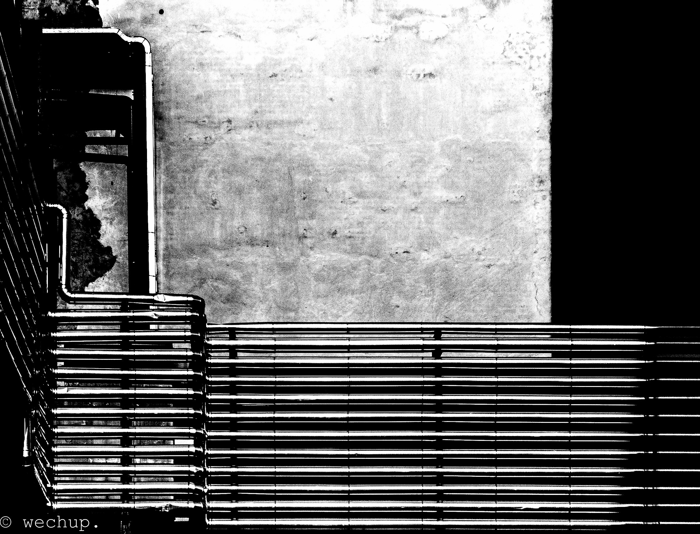 Ex Ansaldo - particolare in b/n