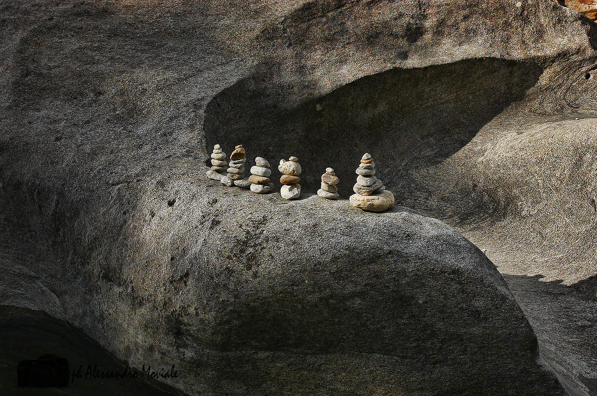Tibetan prayers in Val Maggia