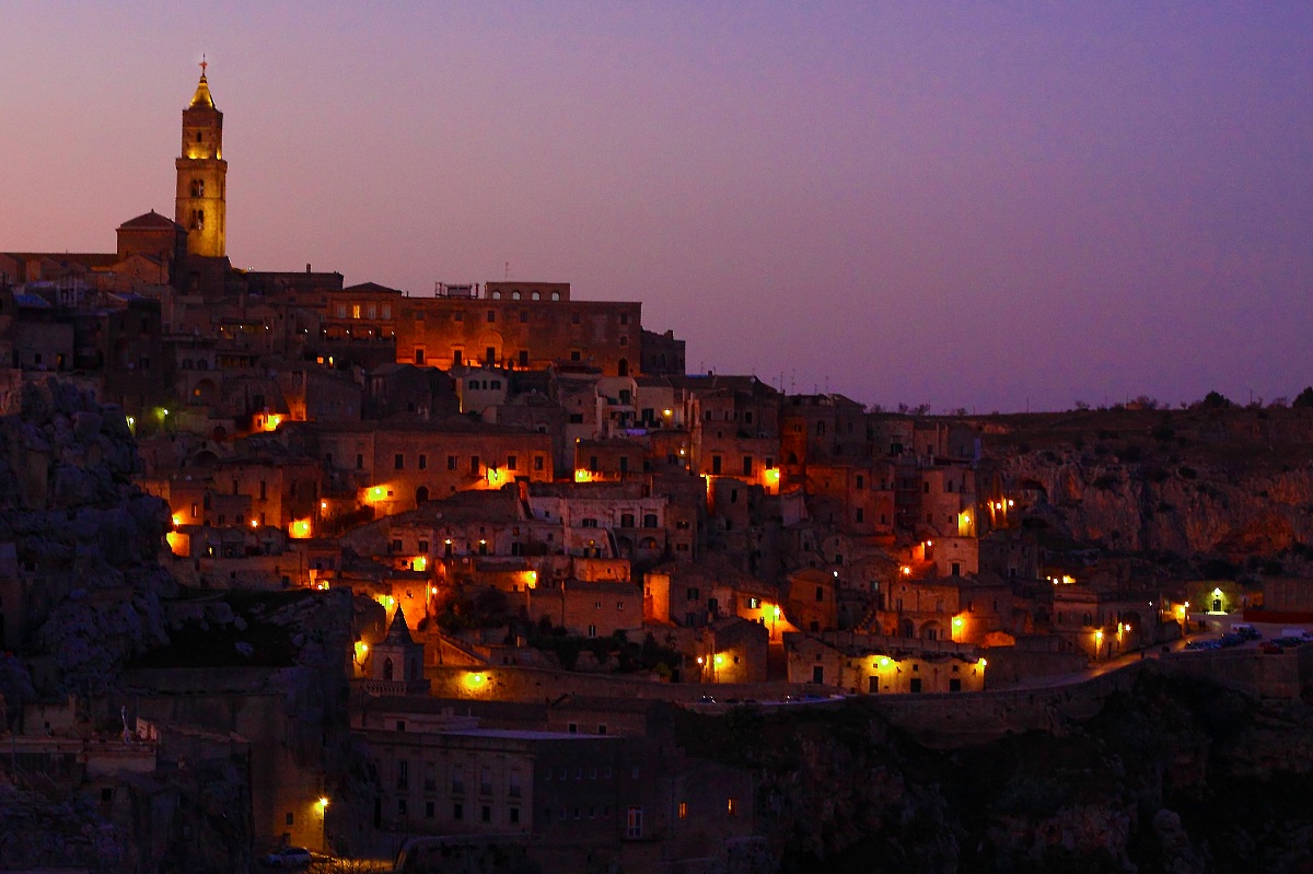 Matera by night