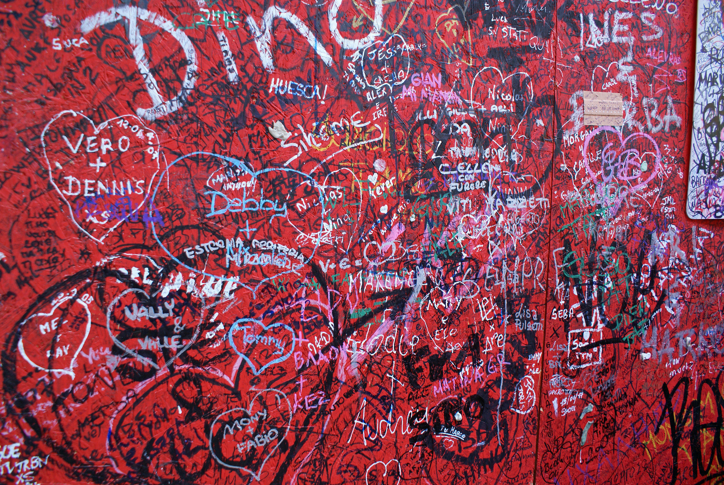 Verona. Juliet will have to repaint