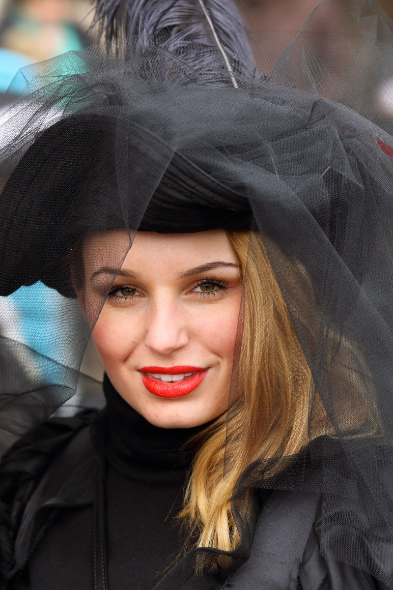 labbra rosse in p.San Marco(ve)