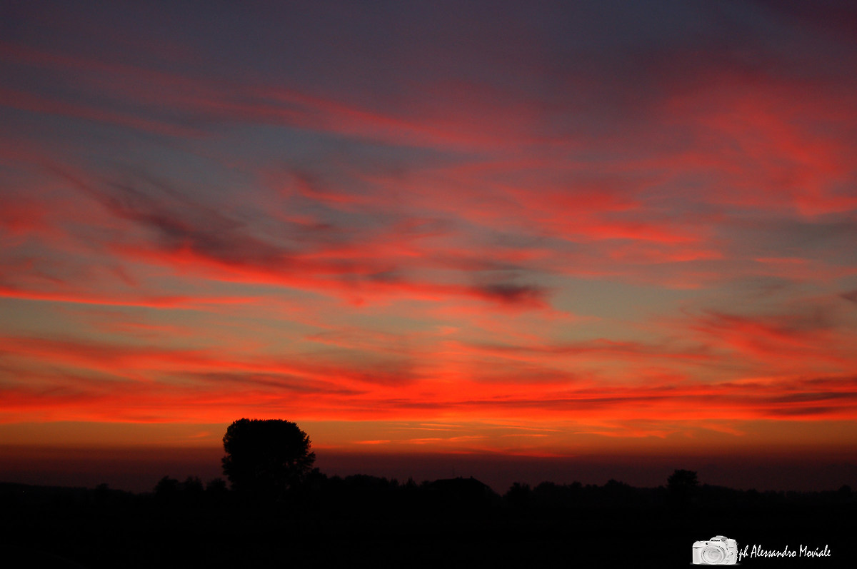 tramonto..rosso the evening .......