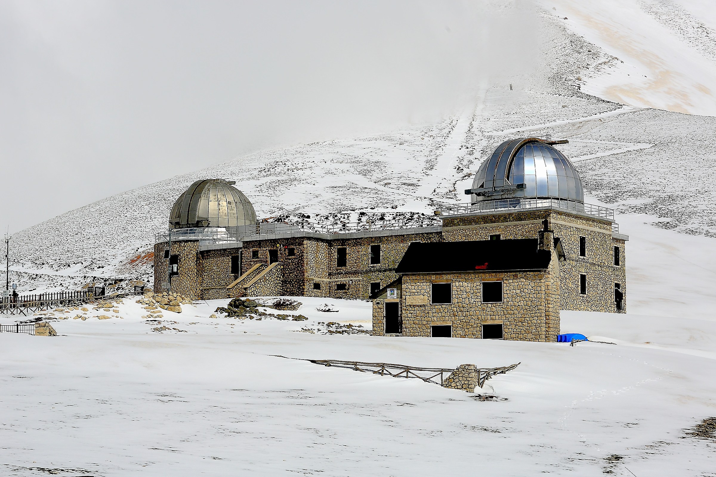 Astronomical Observatory Gran Sasso of Italy.