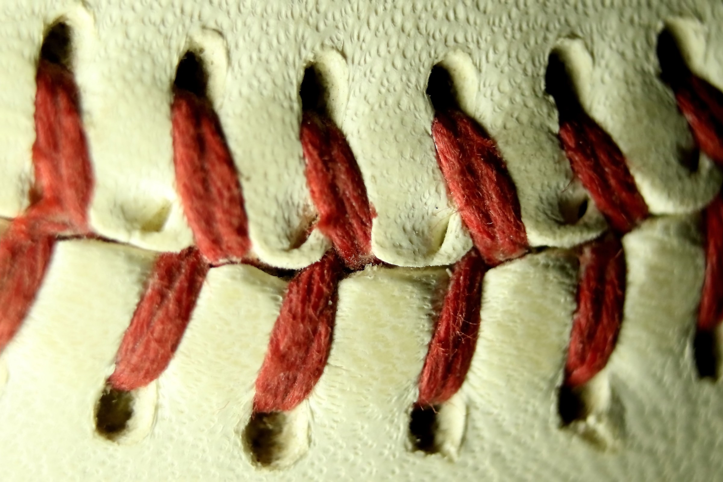 Baseball, in the intimacy of the ball.