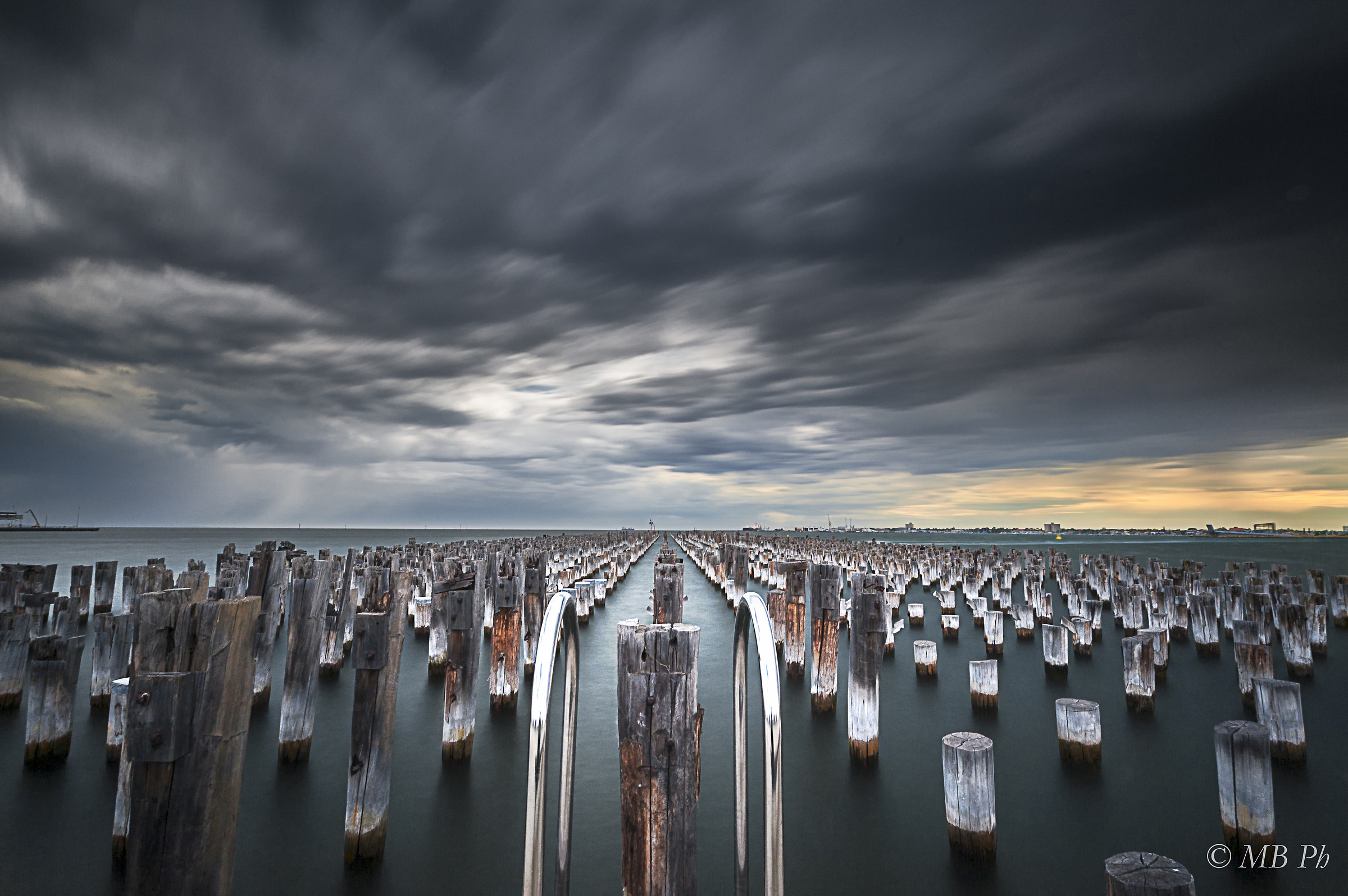 After The Storm at Princess Pier