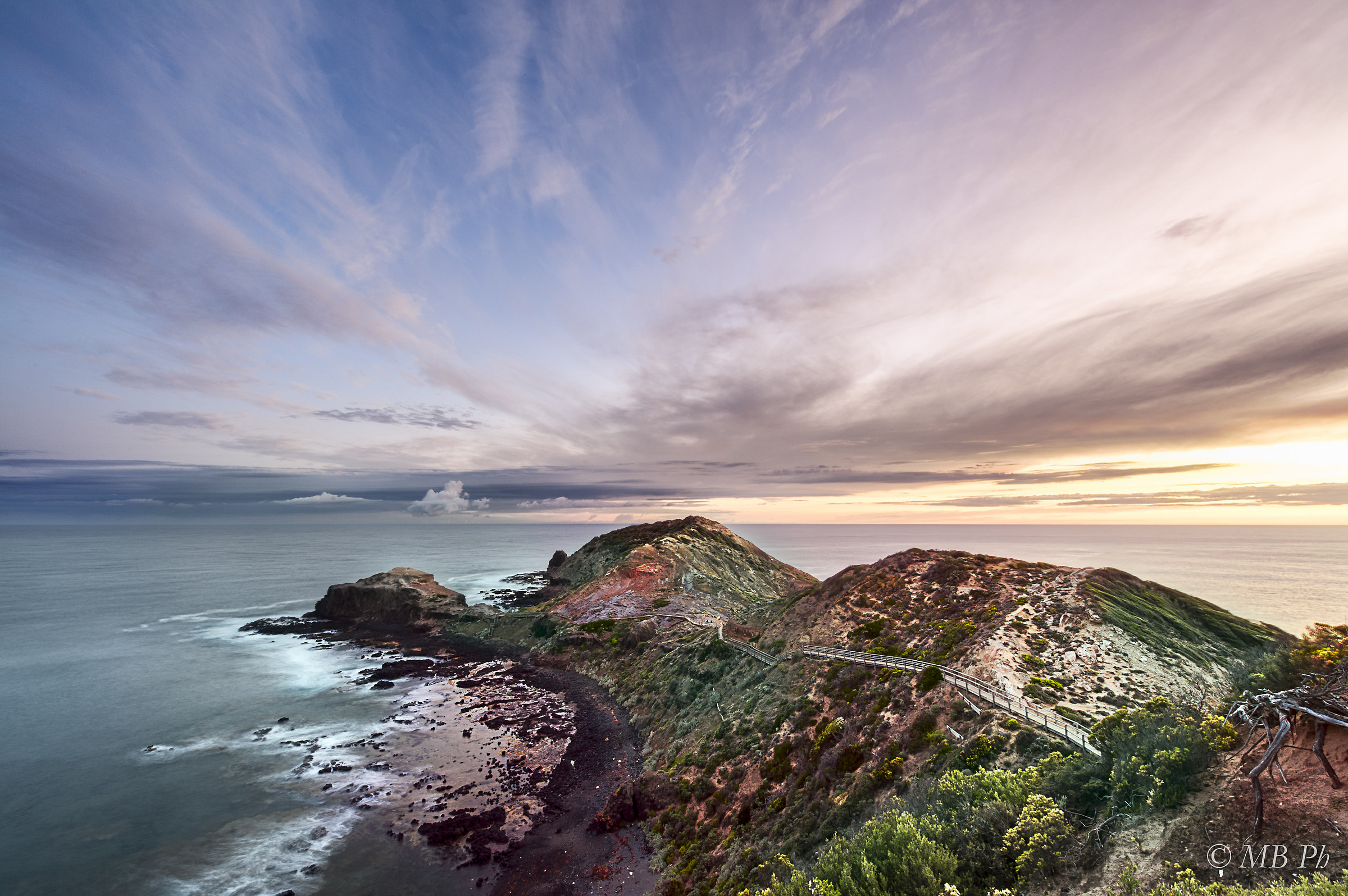 The Sunset at Cape Schanck