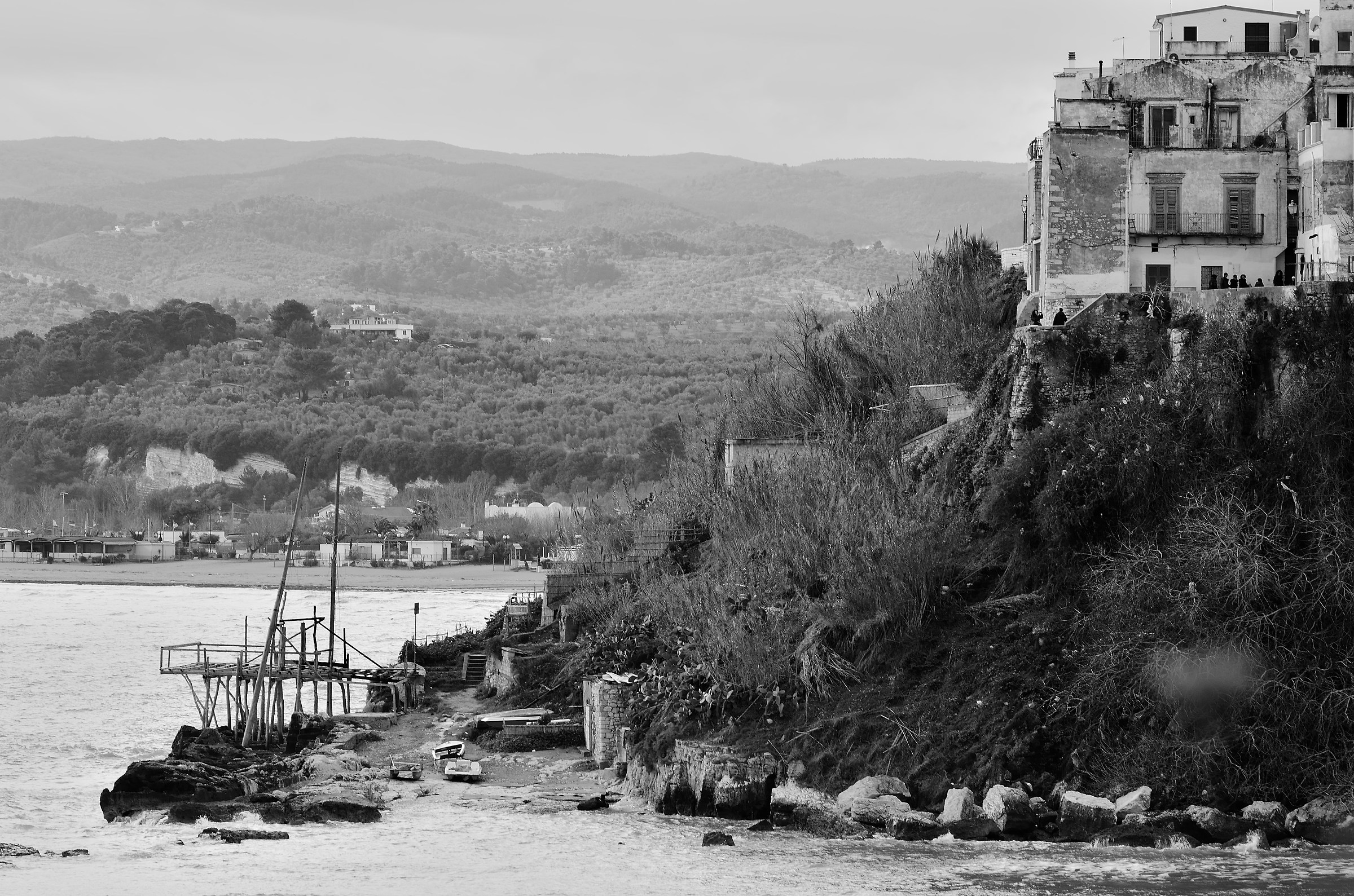 Sguardo sulla "Ripa" - centro storico di Vieste