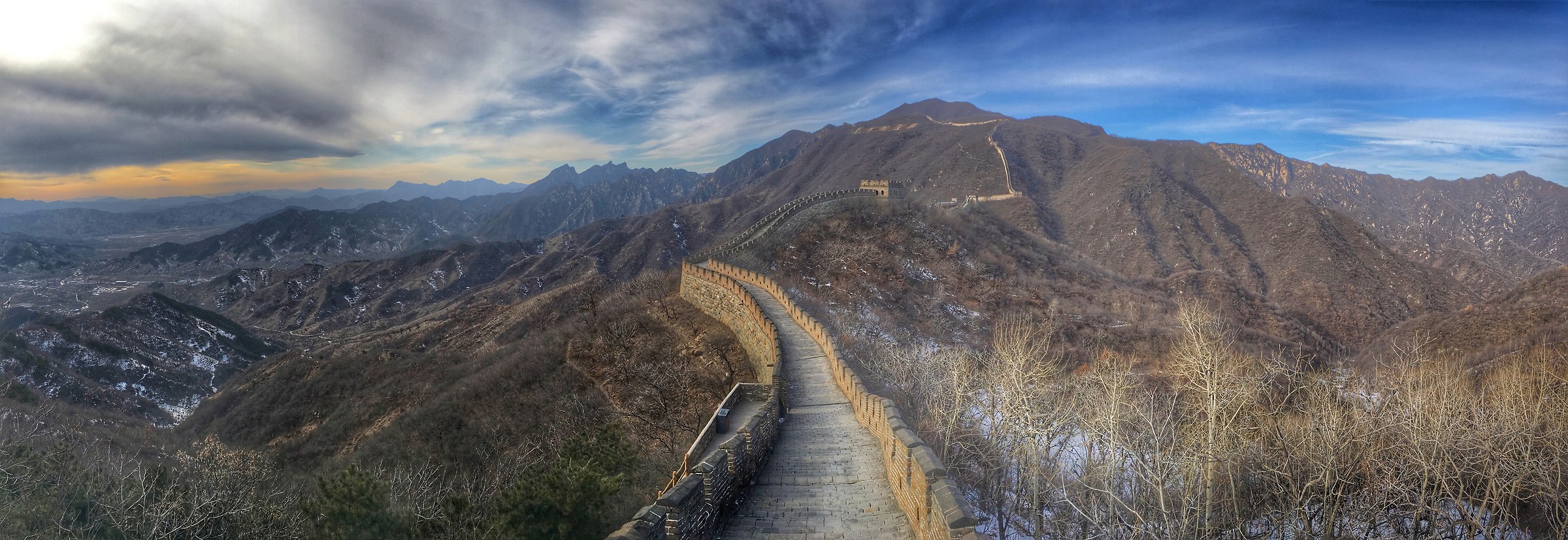The Great Wall with Iphone