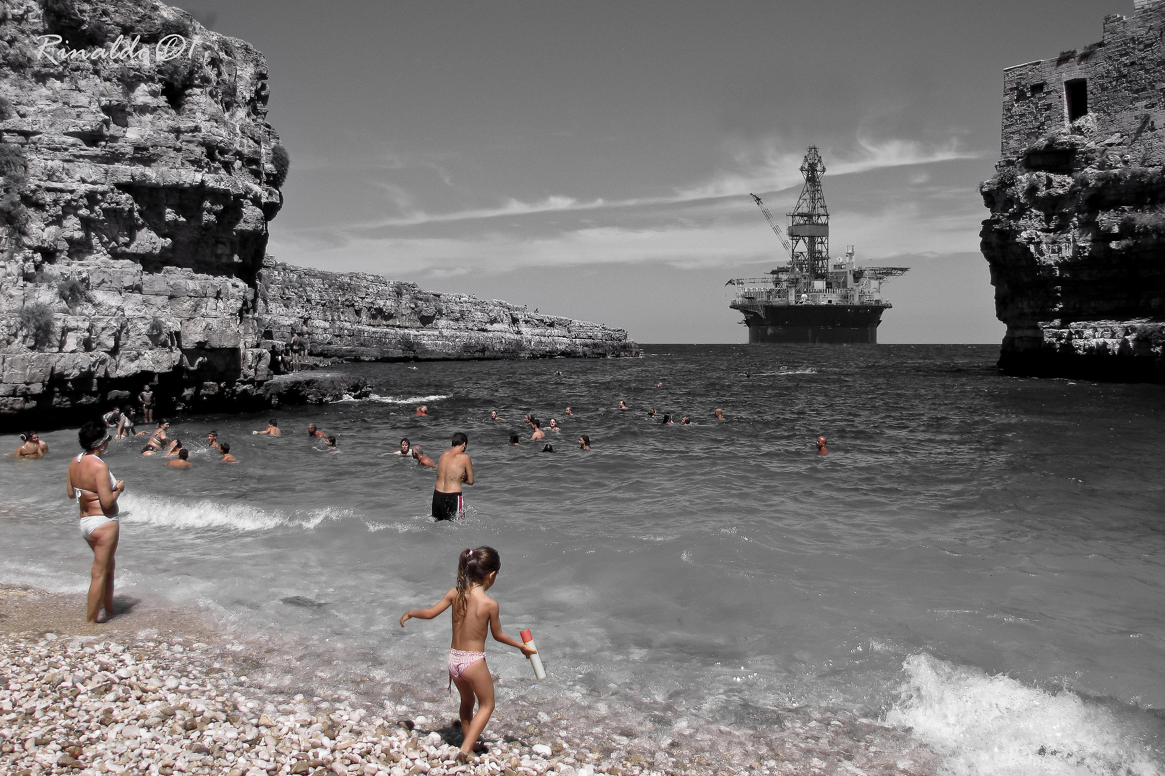 fotomontaggio. Speriamo che non accada mai...