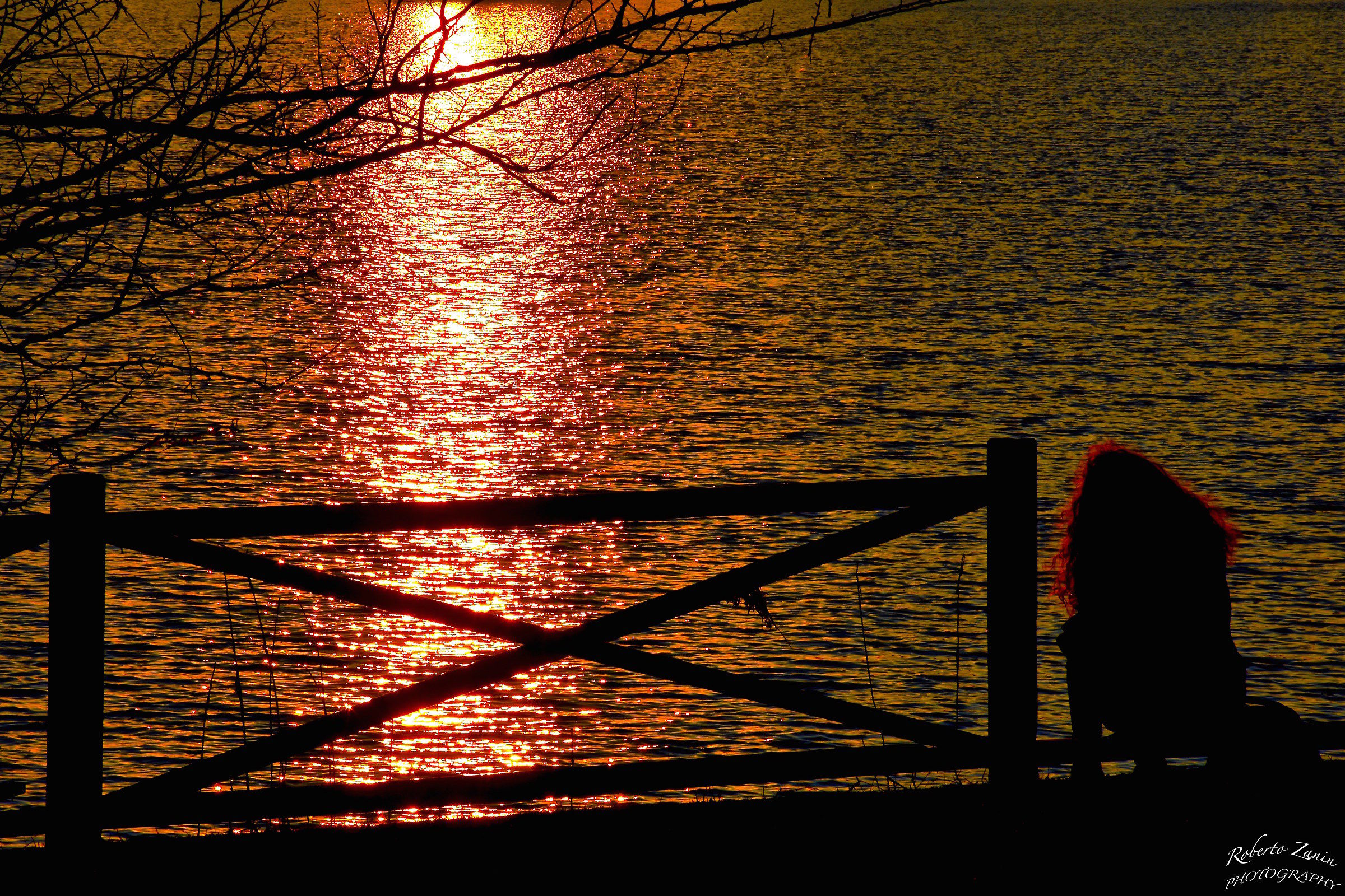 La rossa... al tramonto