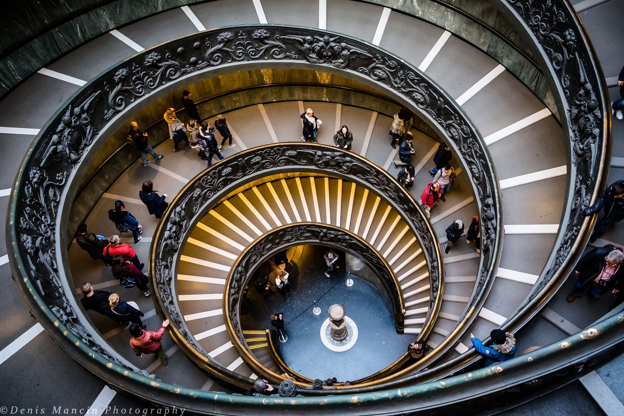 Scala a chiocciola dei Musei Vaticani