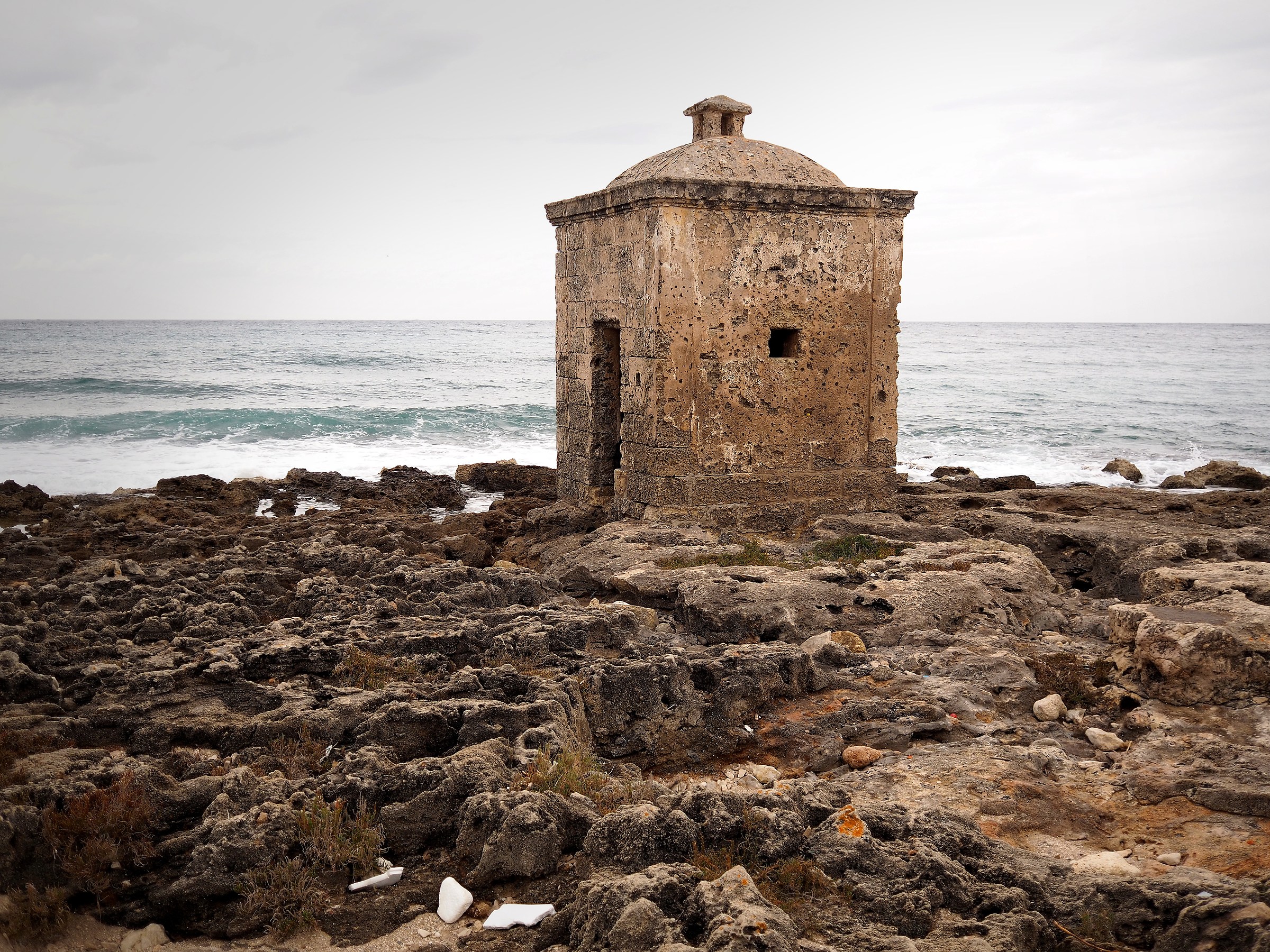 Bagno privato nel mare di Leuca