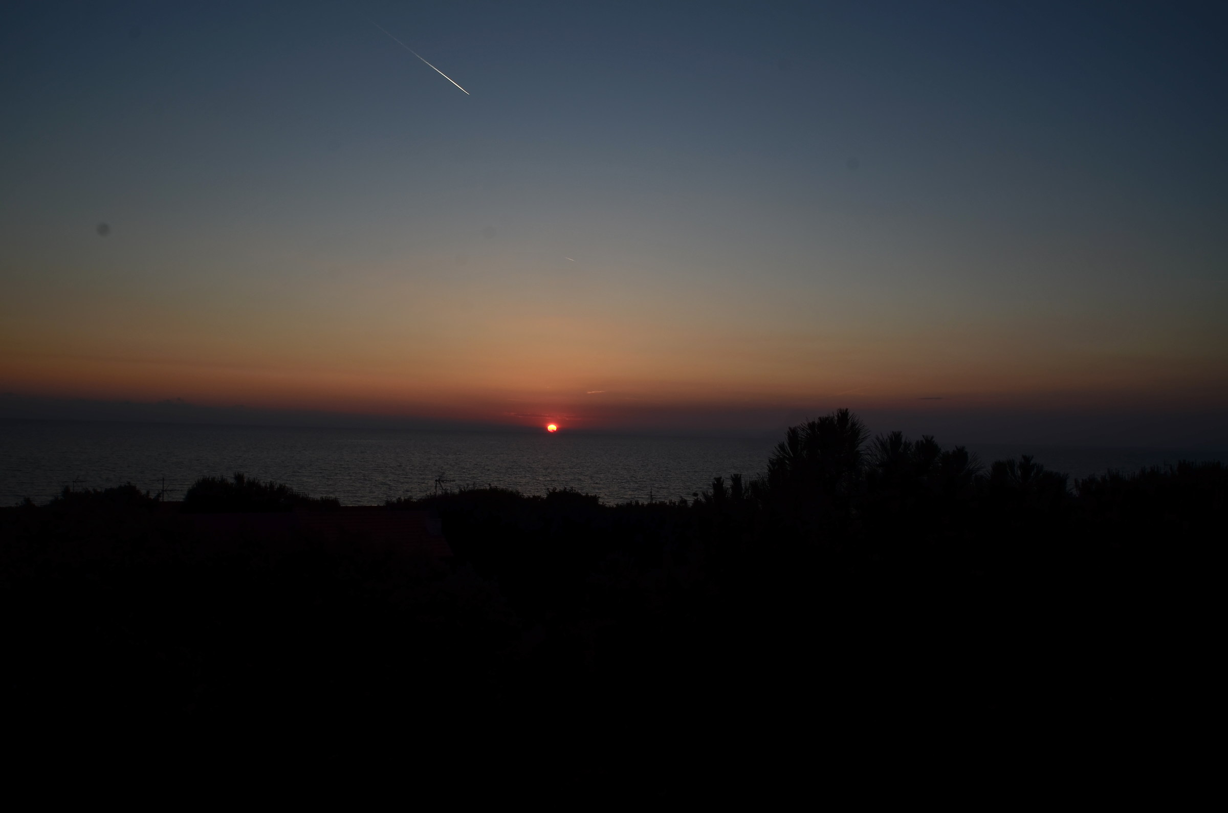 sunset in San Vincenzo 2015