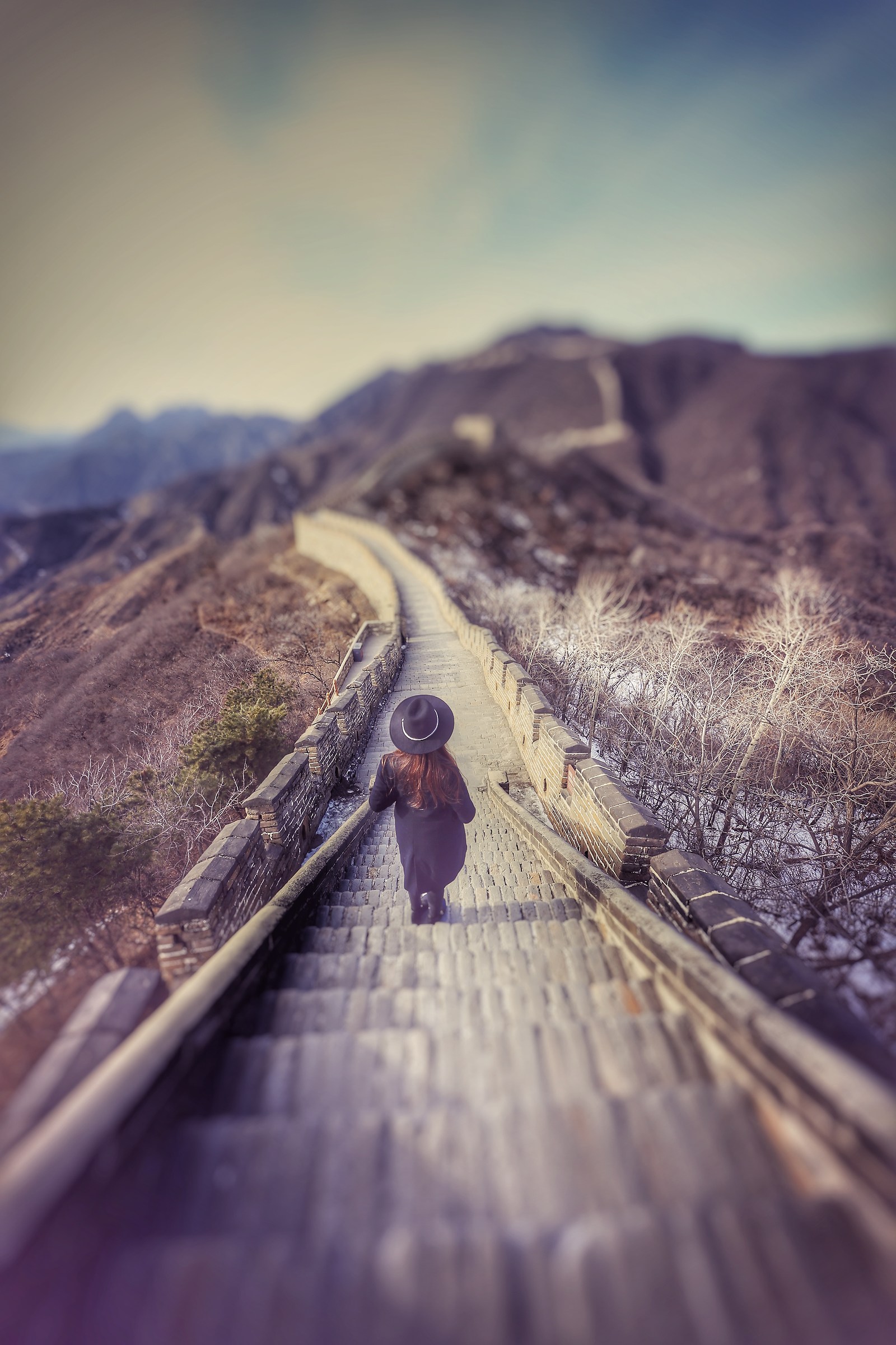 Alone on the Great Wall
