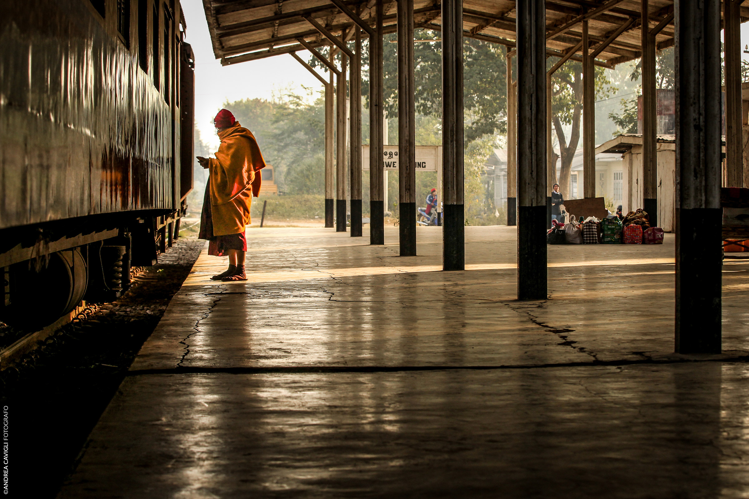 Monaco at the station