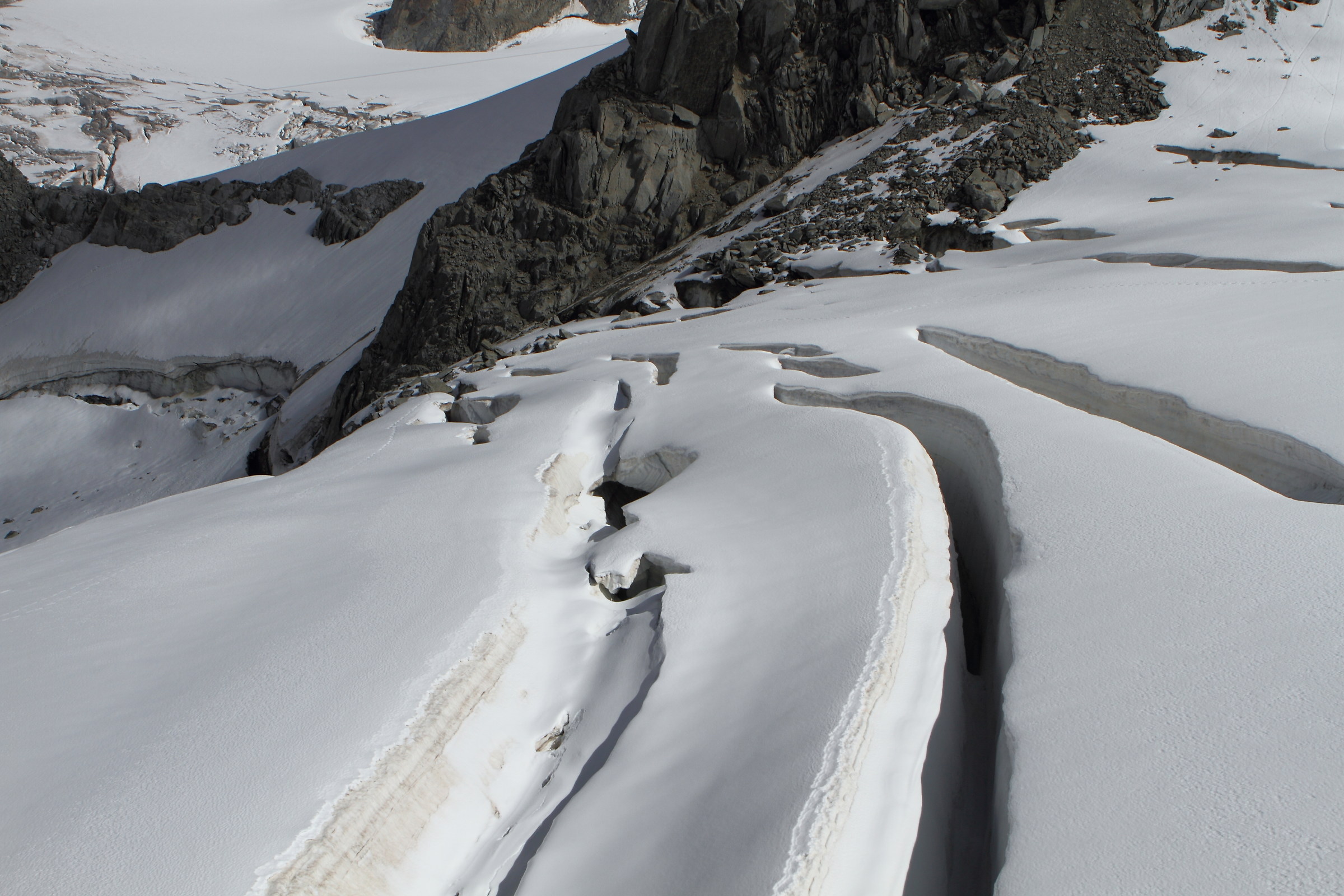Mer de Glace - crevasses