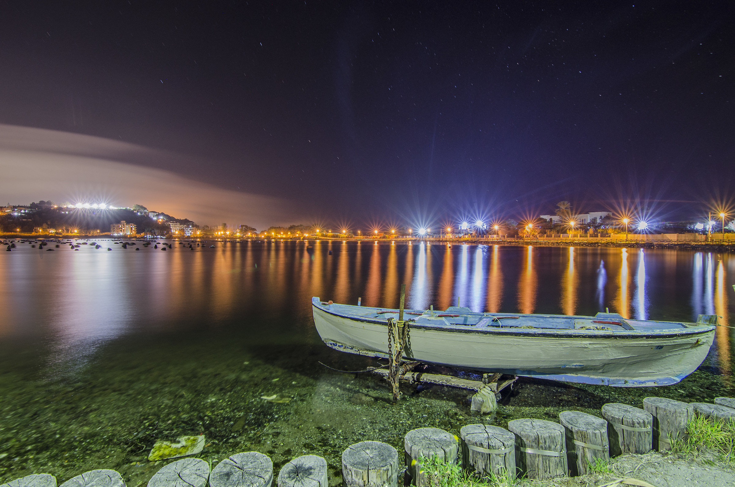 Small lake of Ganzirri