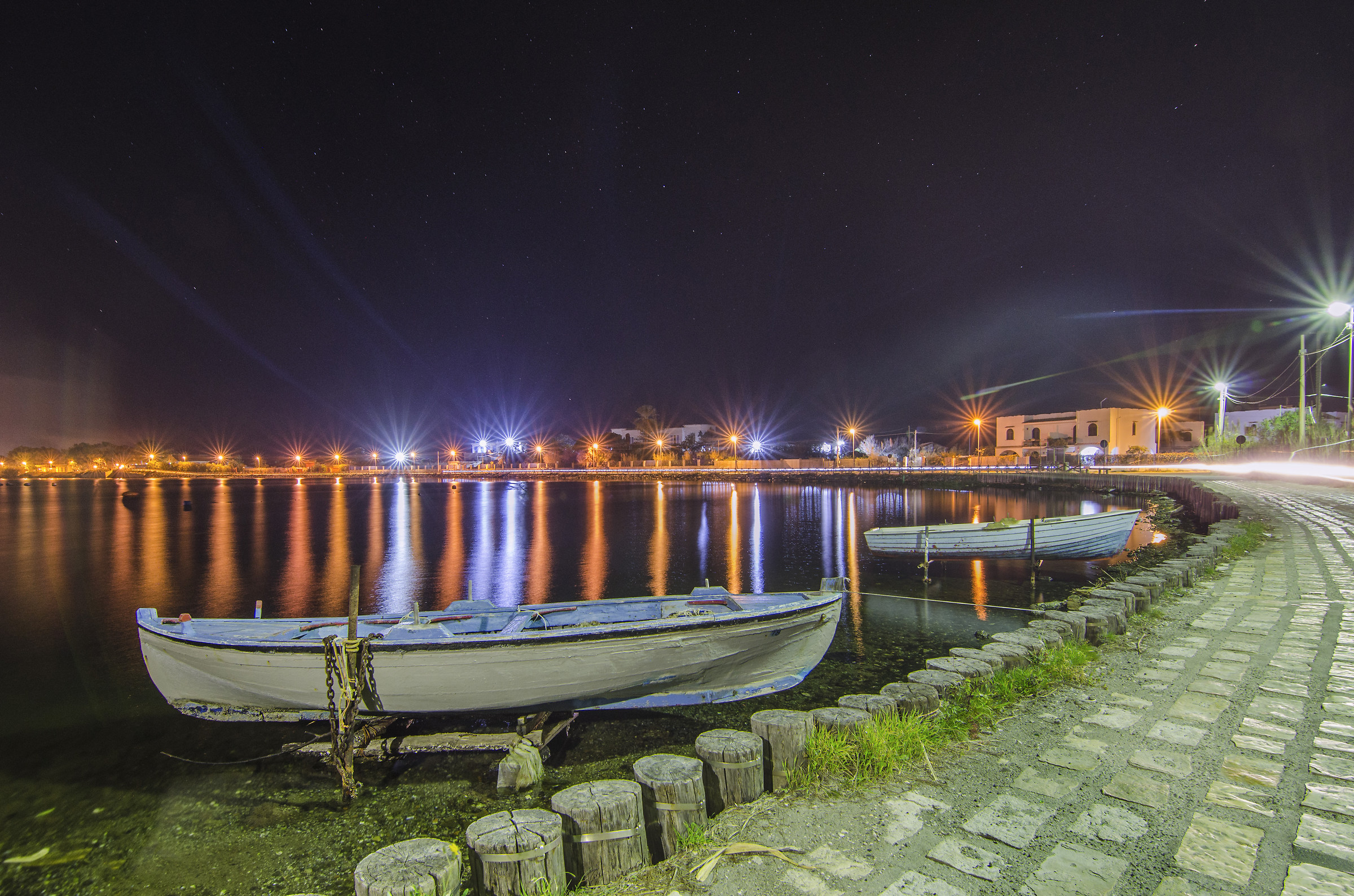 Small lake of Ganzirri