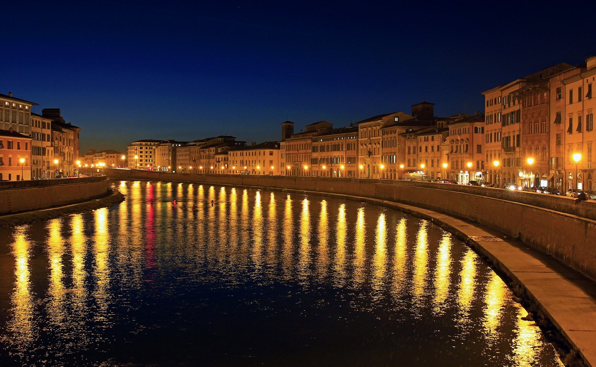 blue hour, from Ponte di Mezzo
