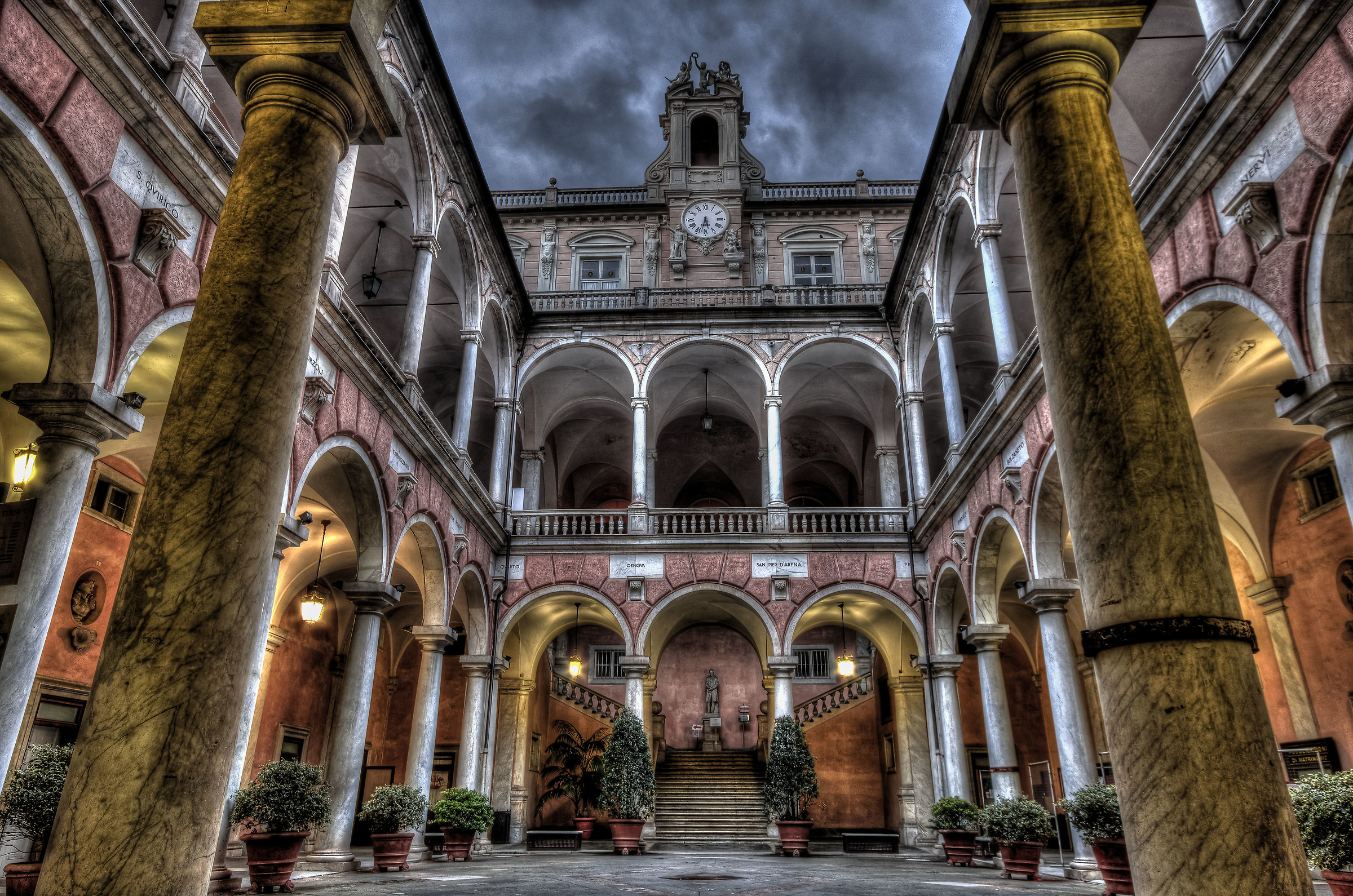 Palazzo Tursi- Genova, a street Heritage