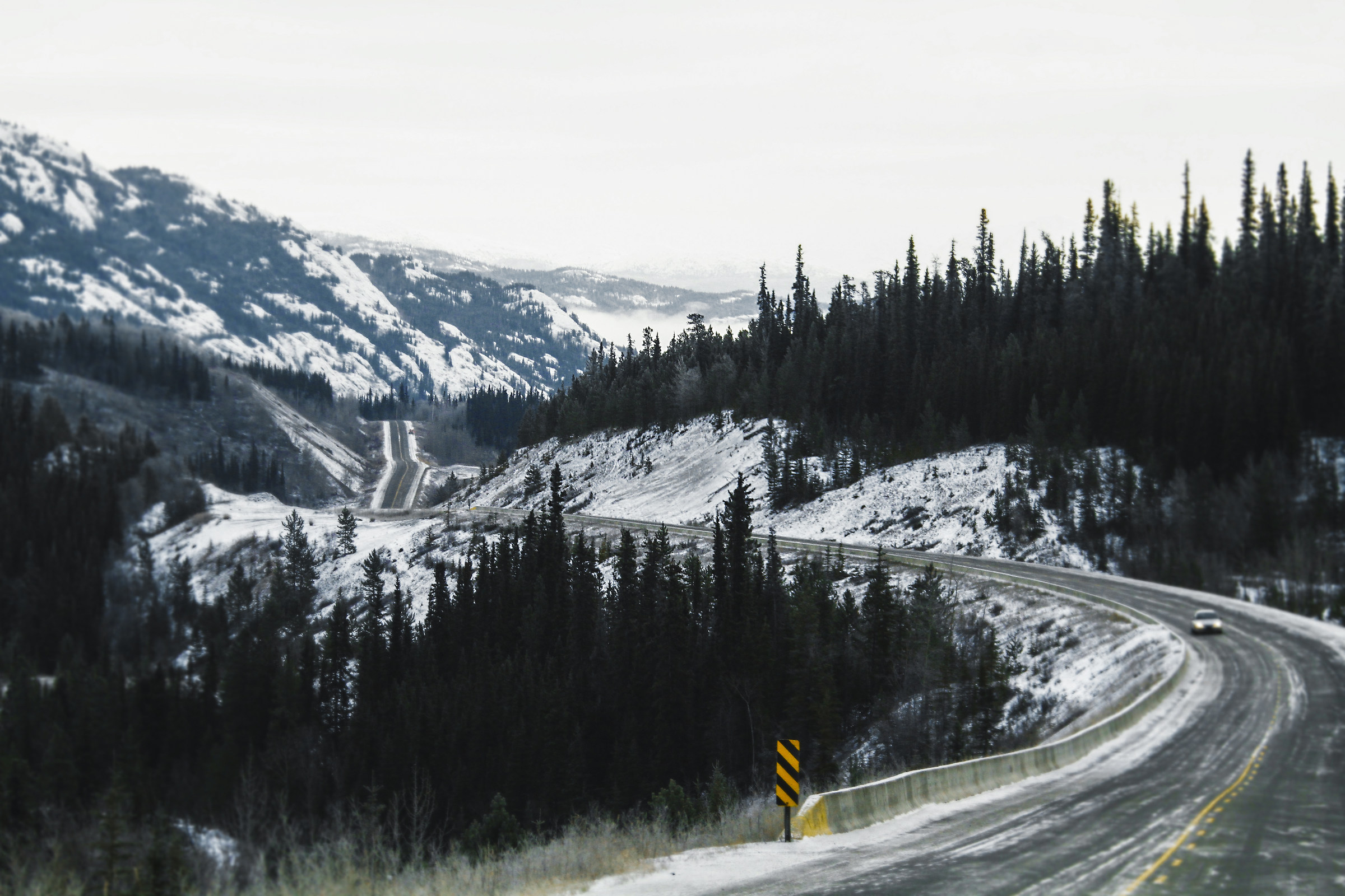 "Along the Panamerican Highway, 1600 km by car"
