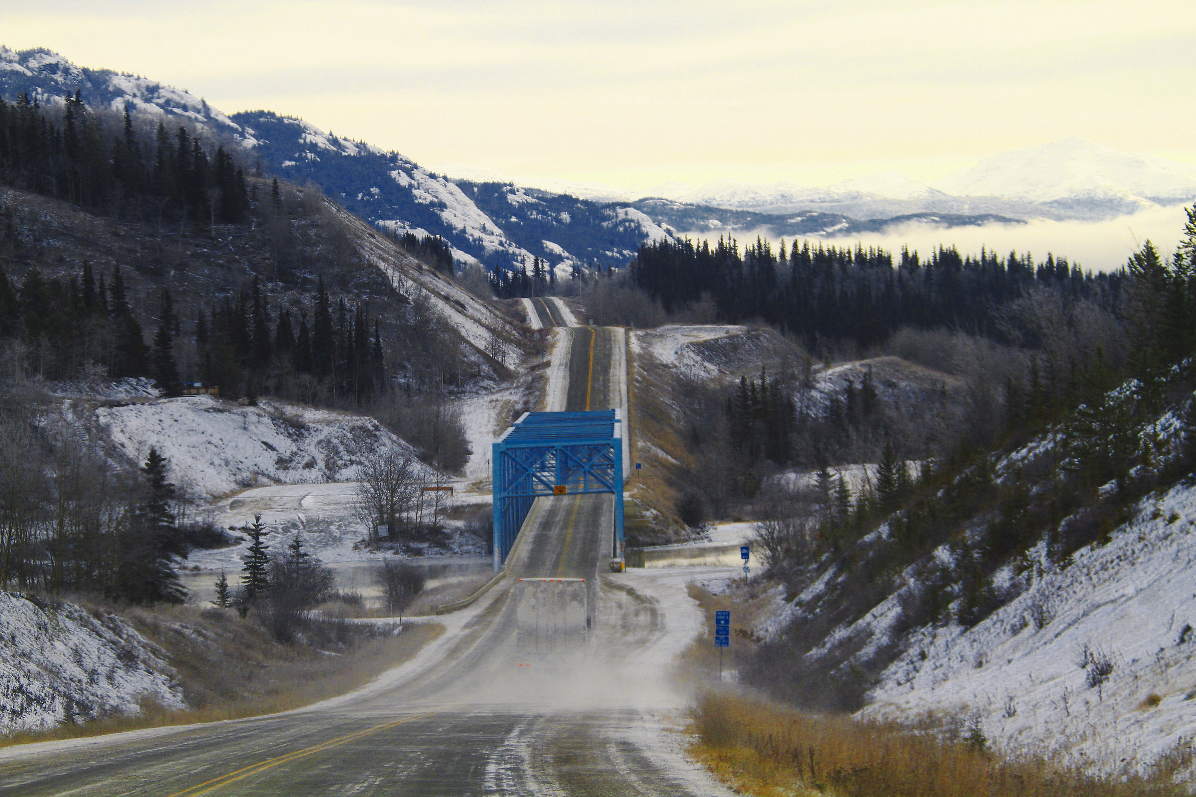 "Along the Panamerican Highway, 1600 km by car"