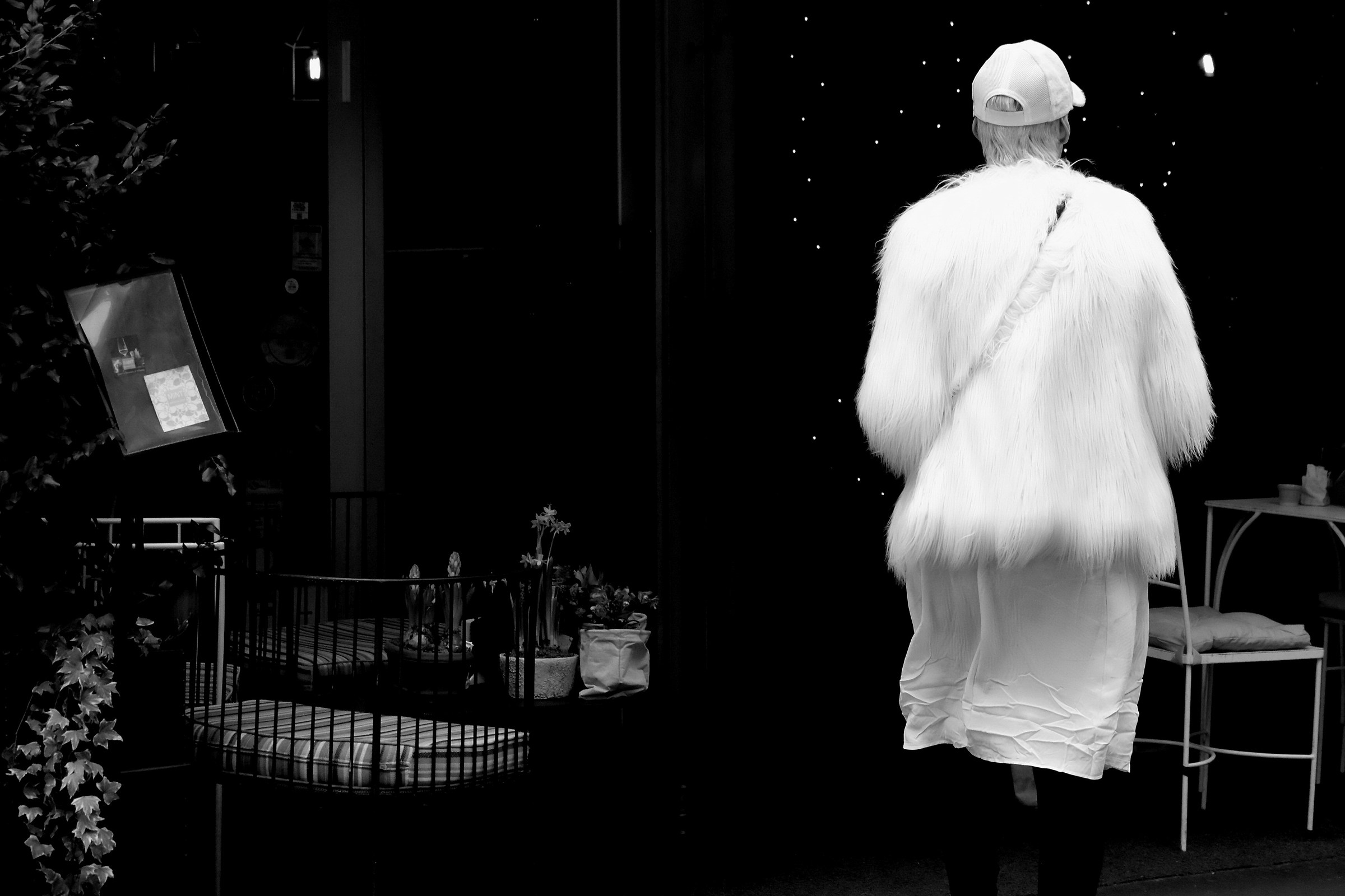 la signora in bianco