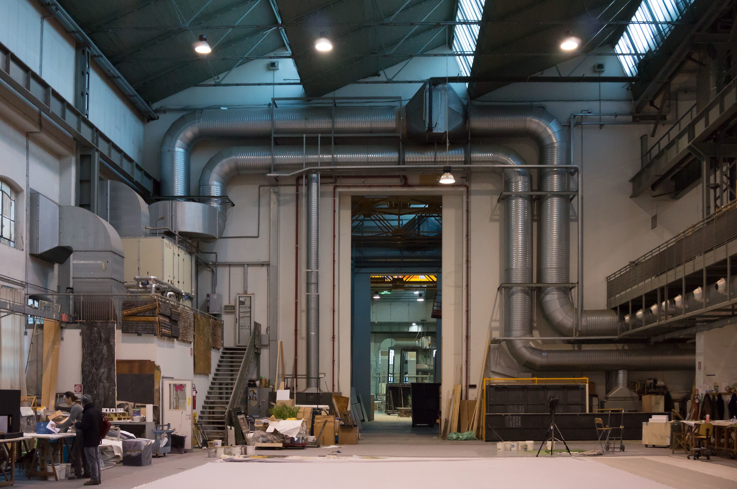 Laboratories-atelier Ansaldo of the Teatro alla Scala