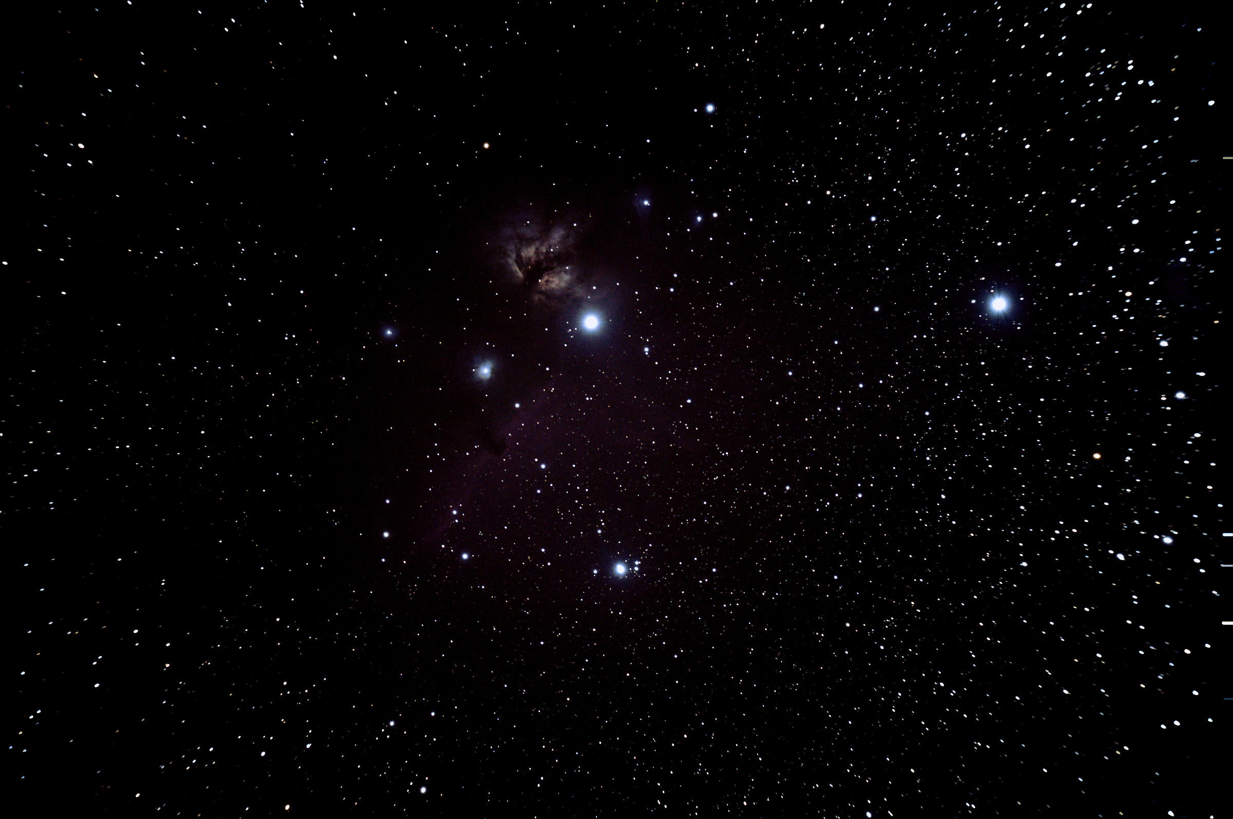 Flame Nebula and Horsehead