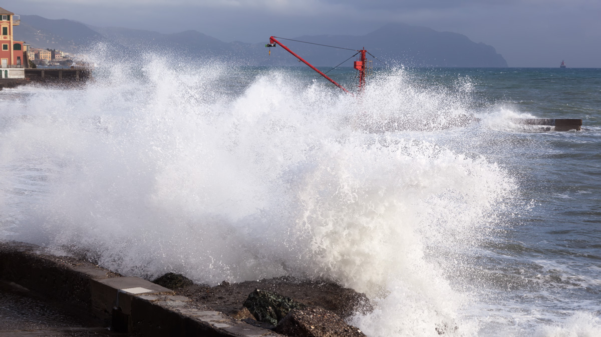 Mareggiata a Genova