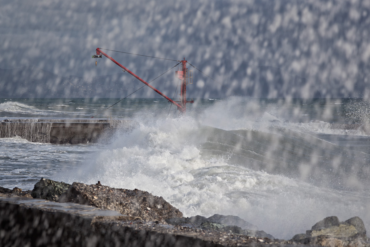 Mareggiata a Genova
