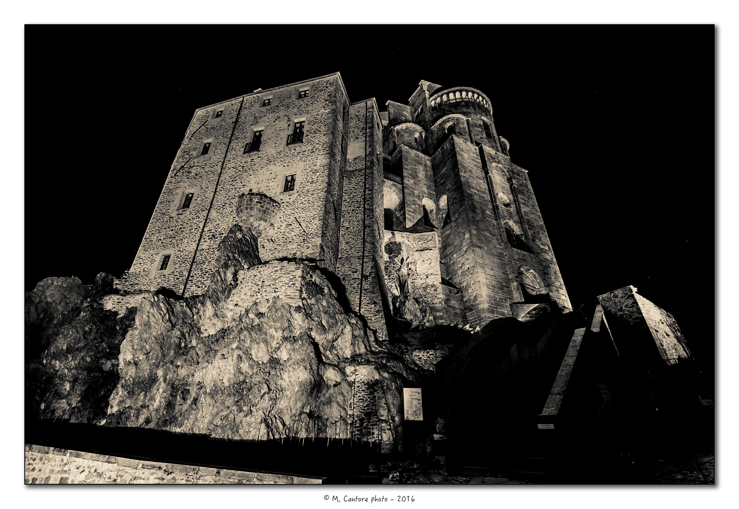 Dal terrazzino nei pressi della biglietteria