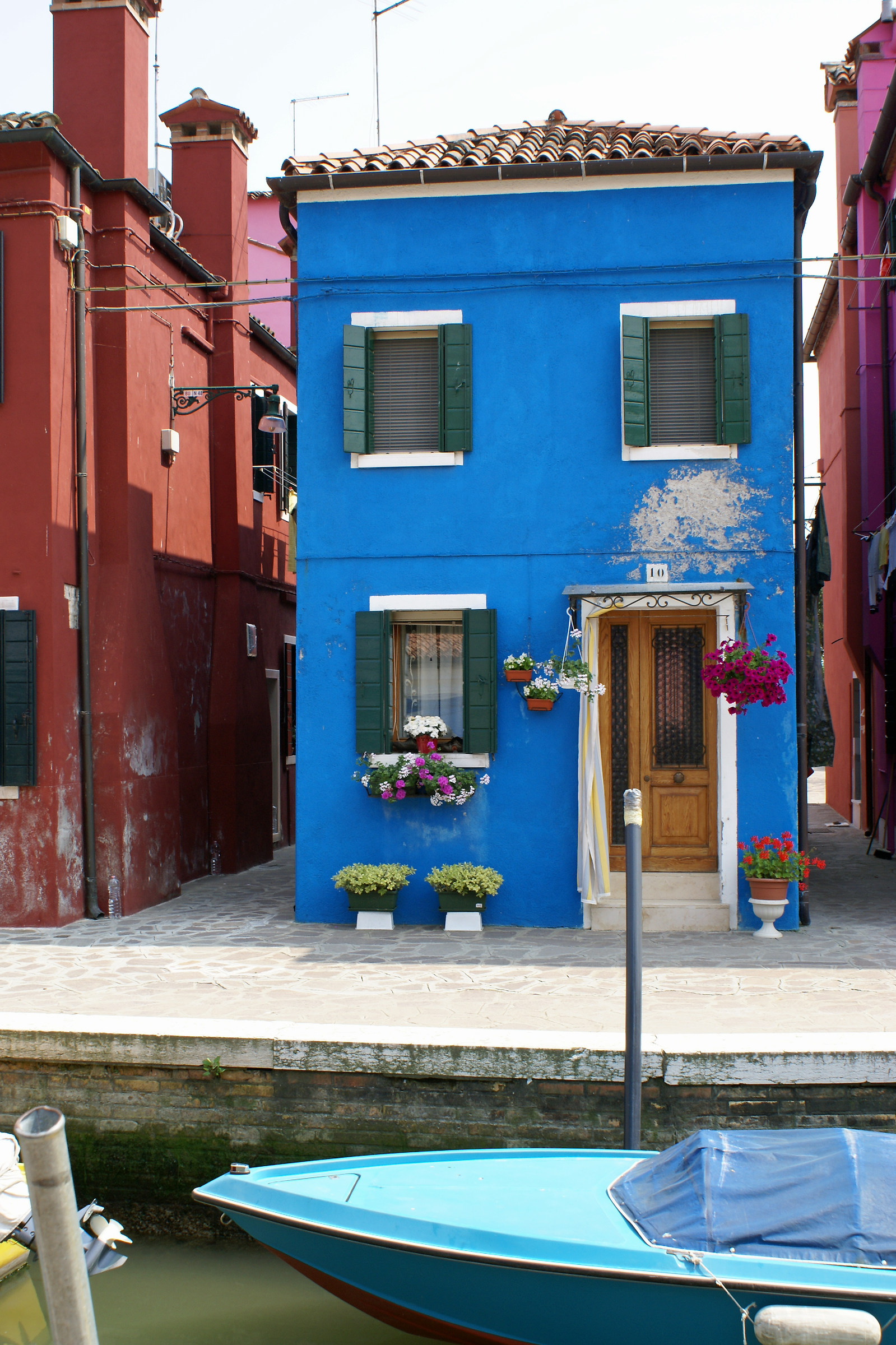 Parking in front of the house