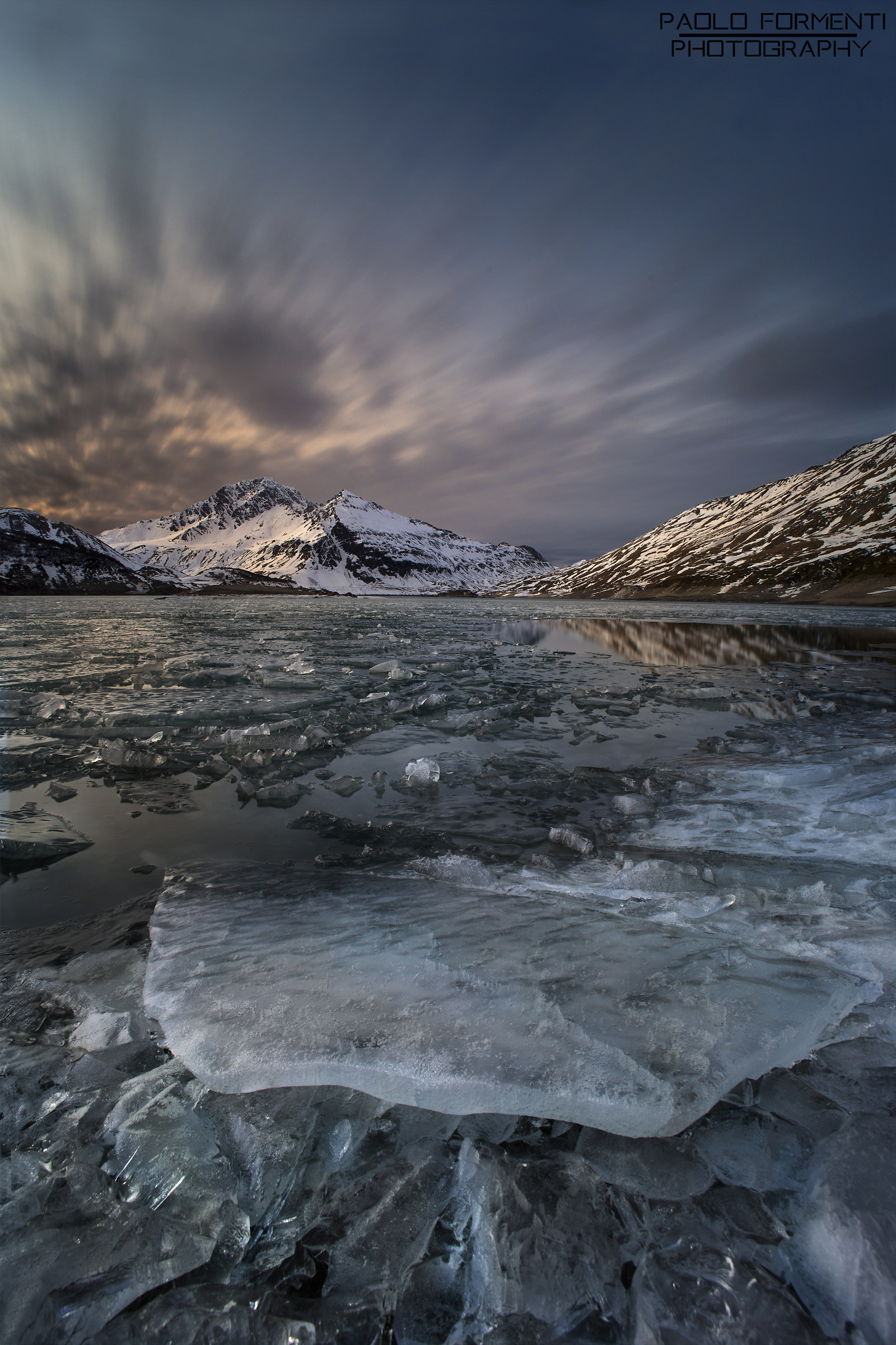 The ice pieces of Mont Cenis
