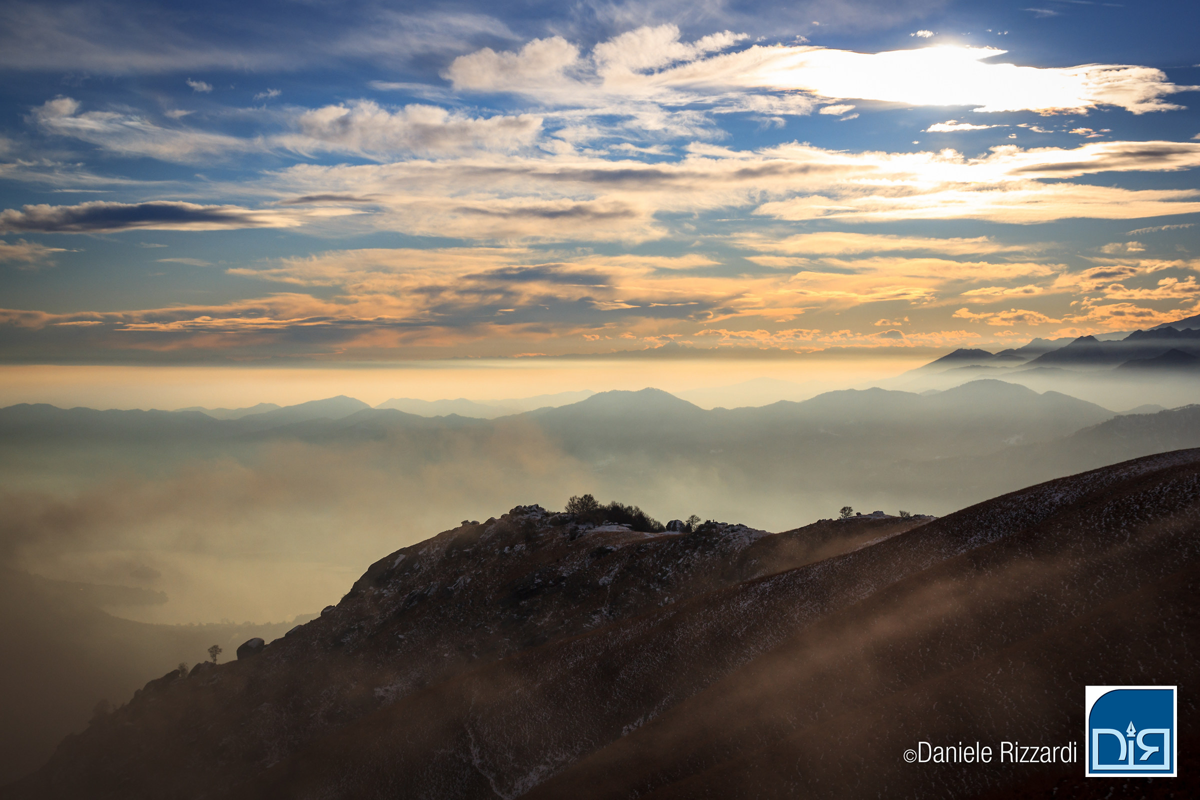 Foschia sul Lago D'Orta