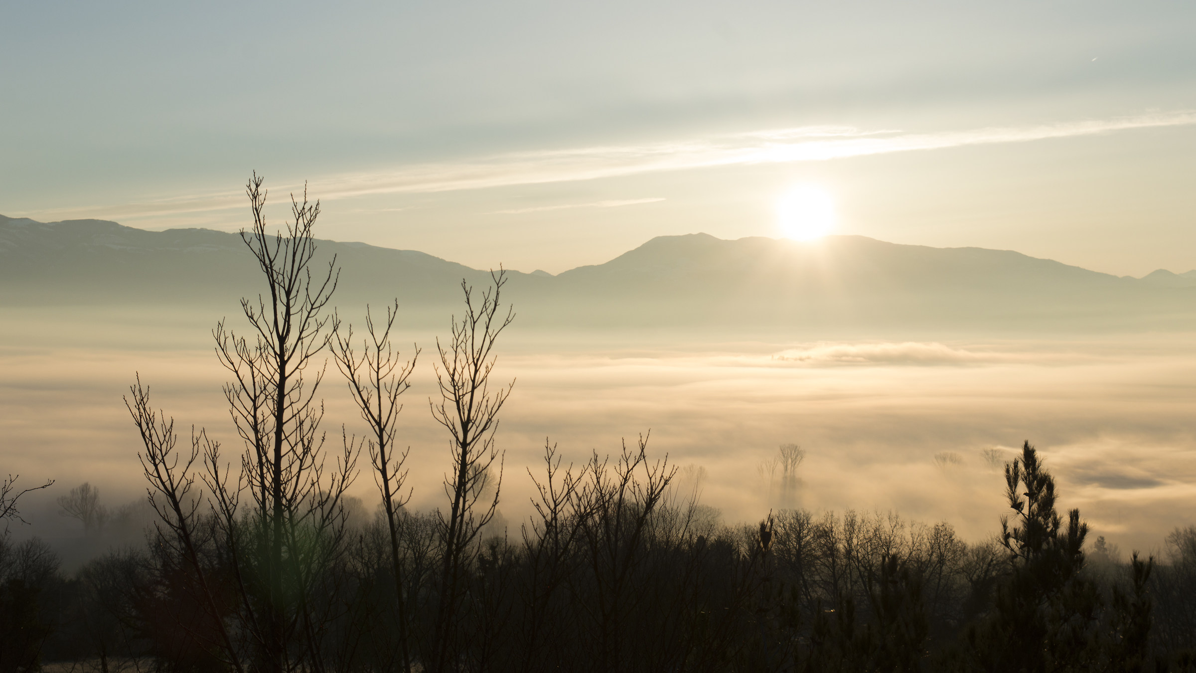 Sunrise on the Plain