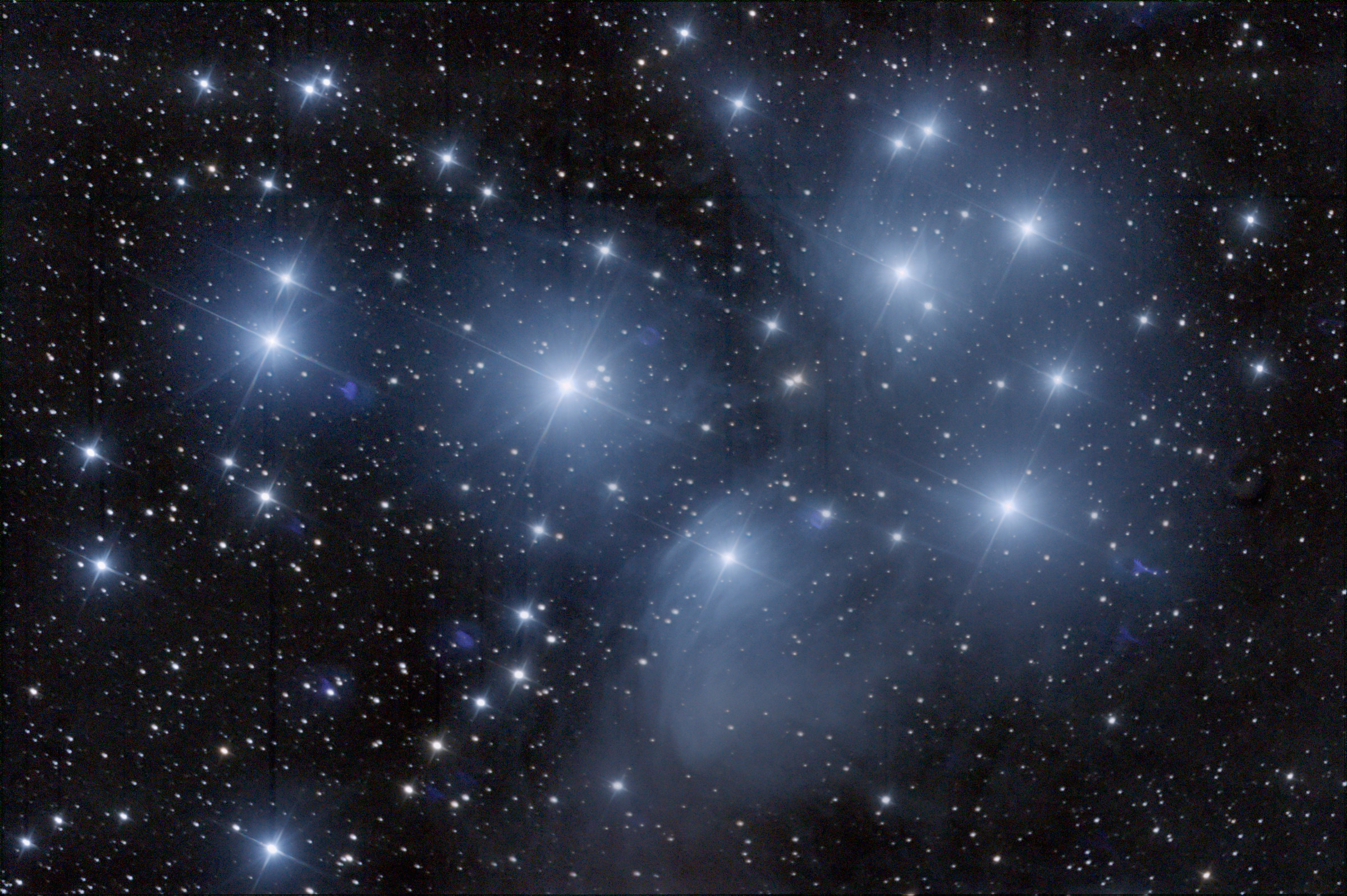 M45 Star Cluster Pleiades