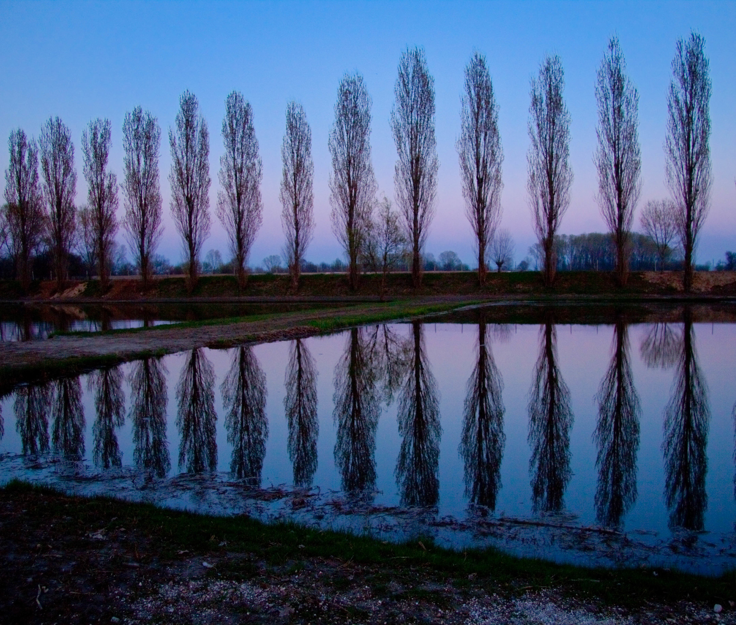 Riflessi al crepuscolo